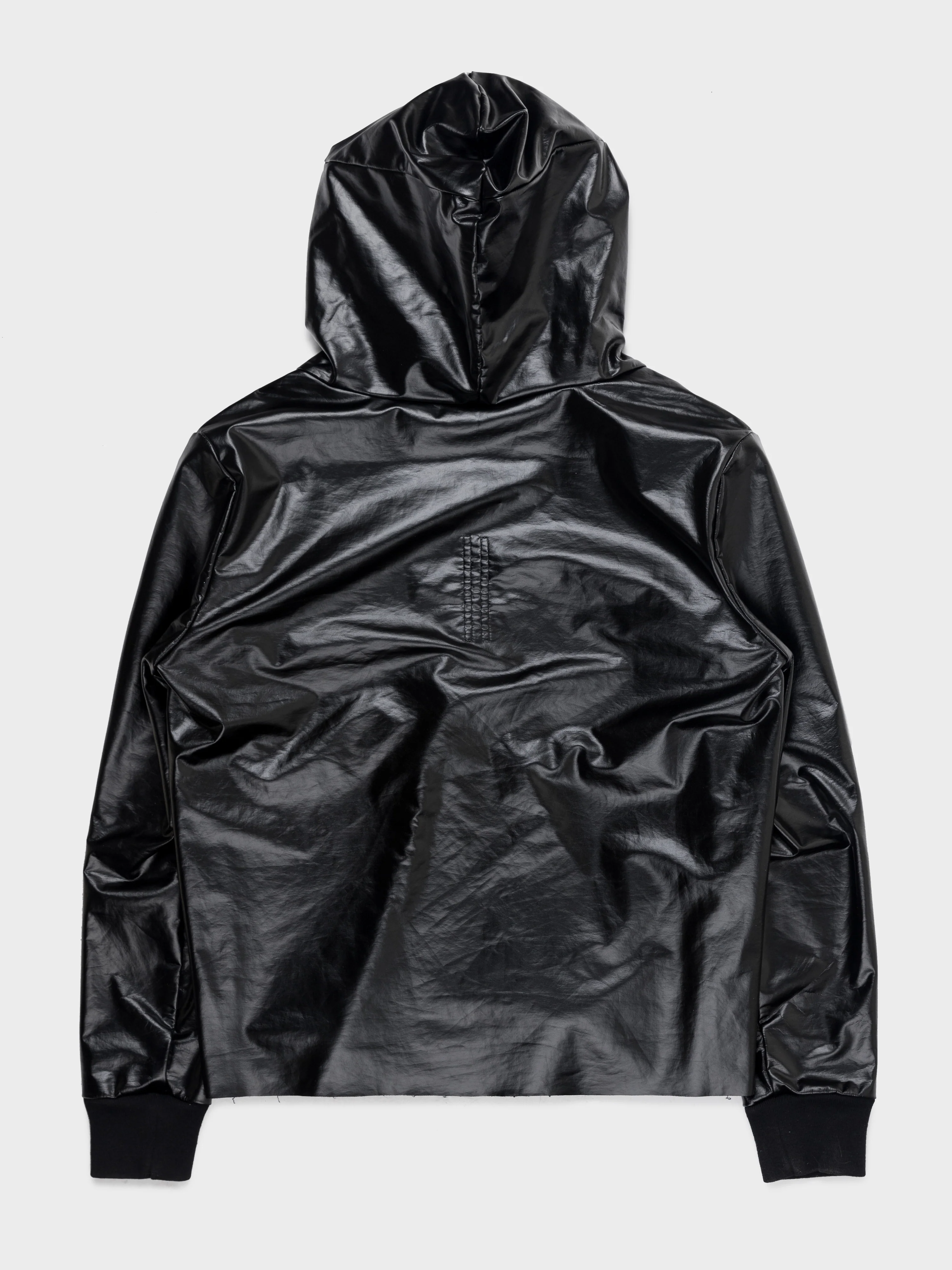 Vegan Leather Gimp Parka - Image 4
