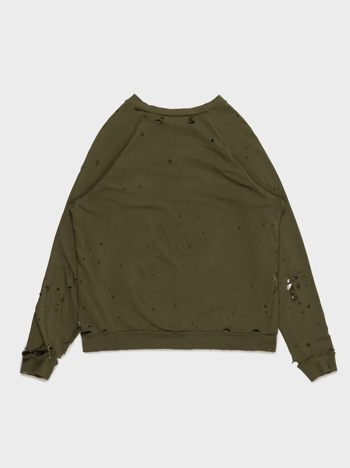 'RIOT! RIOT! RIOT!' Distressed Crewneck - Image 3