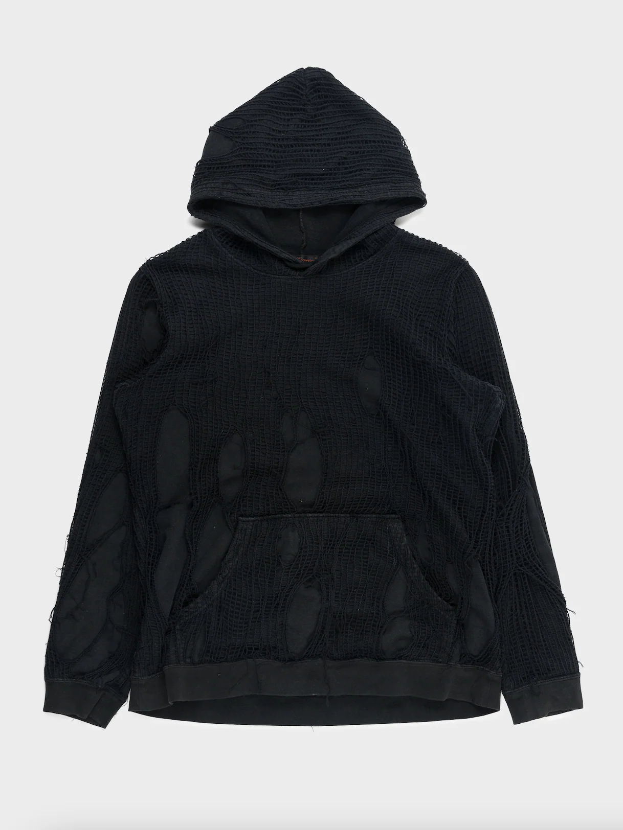 Ripped Net Hoodie