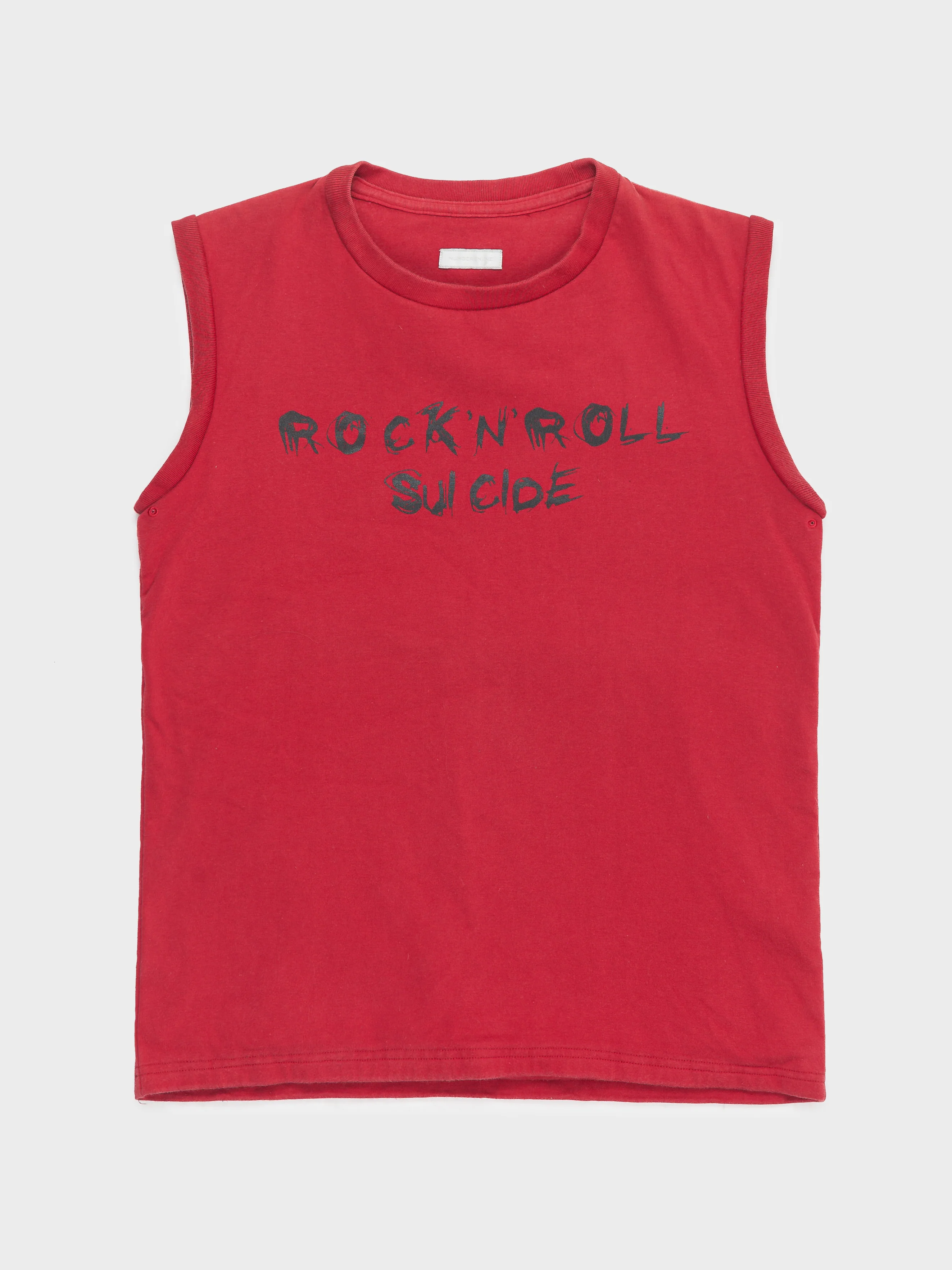 'Rock N Roll Suicide' Padded Sleeveless T-Shirt