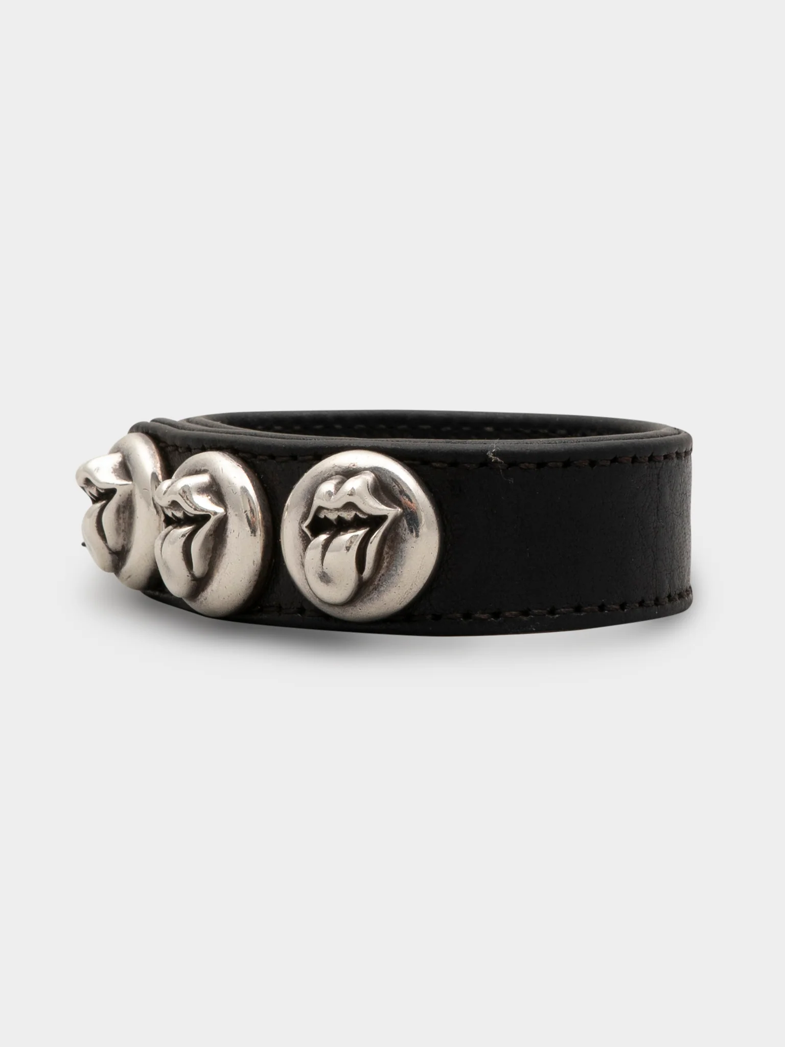 Rolling Stones Leather Bracelet - Image 2