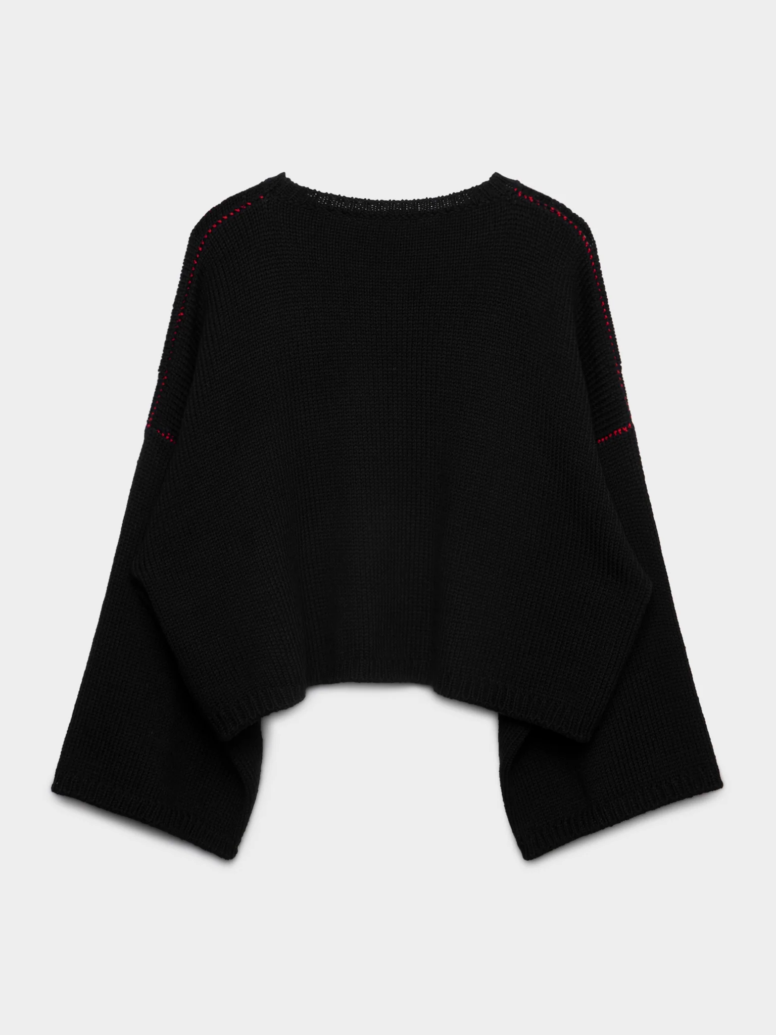 Cropped RS Knit Sweater - Image 3