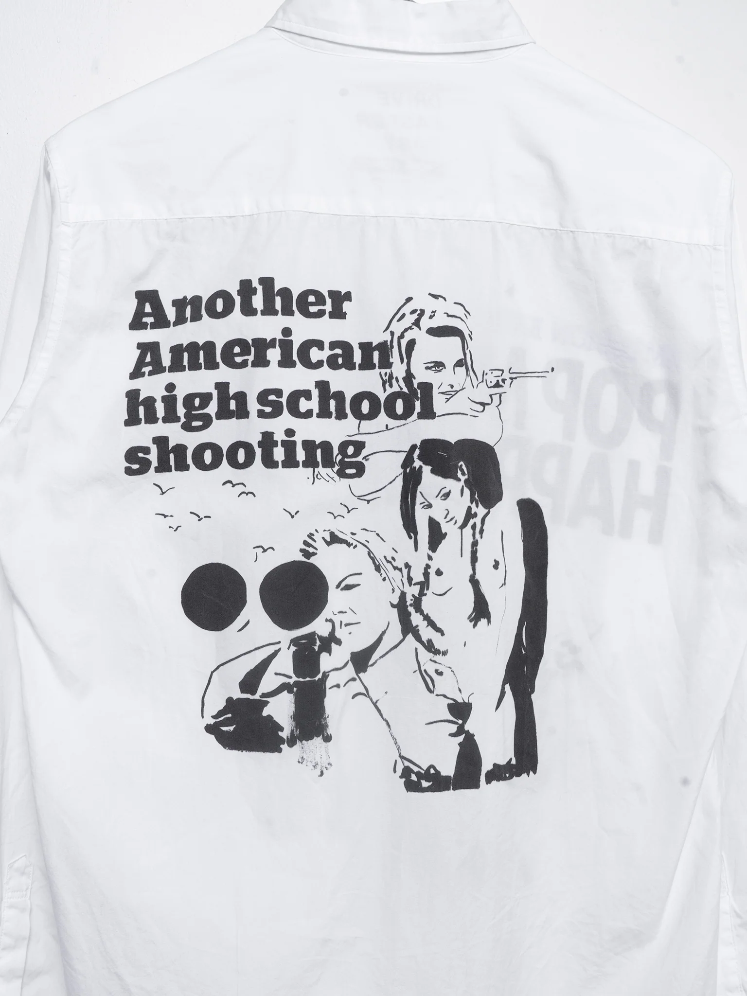 School Shooting Button Down - Image 2