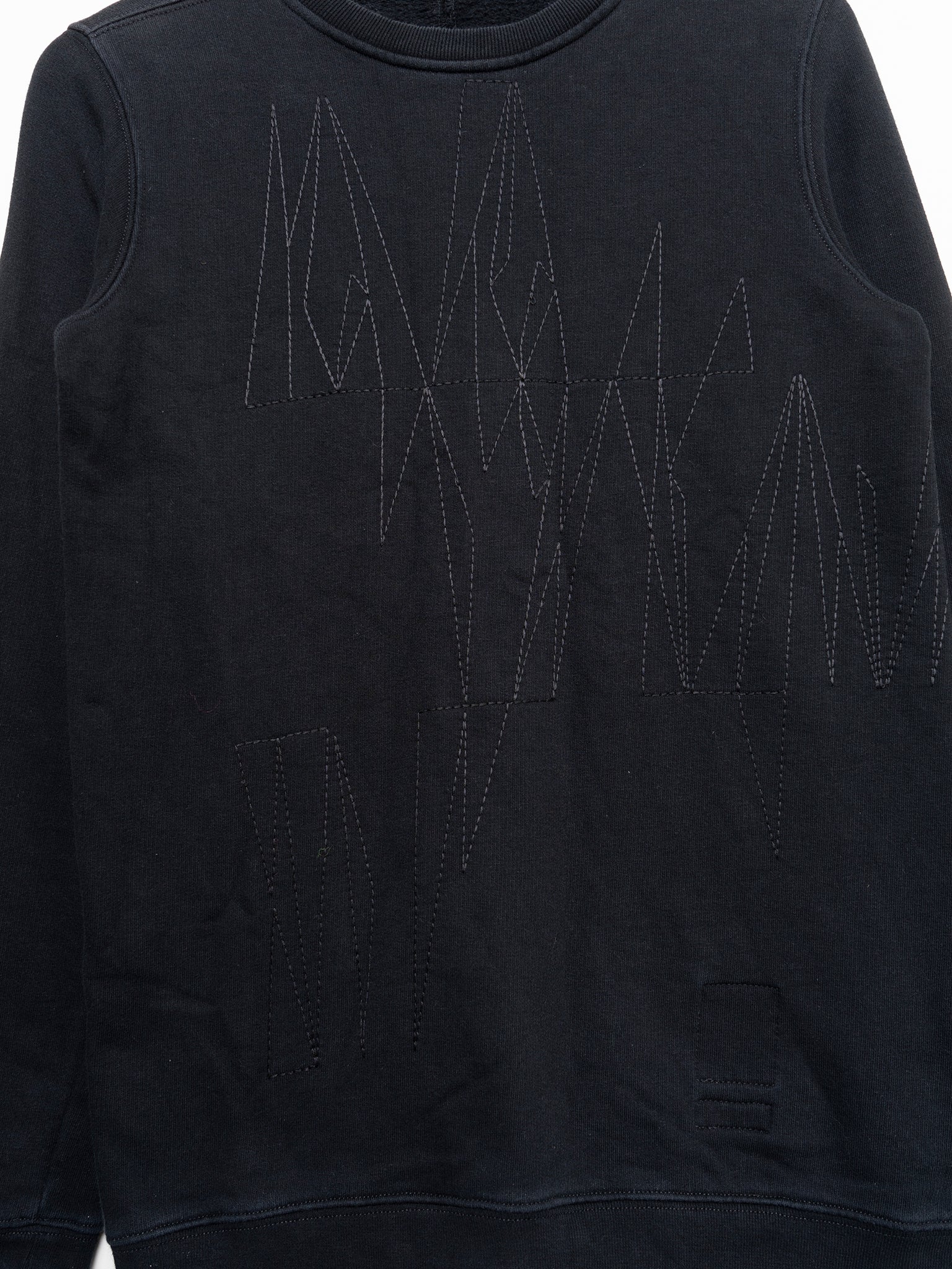Scribble Embroidered Crewneck - Image 2