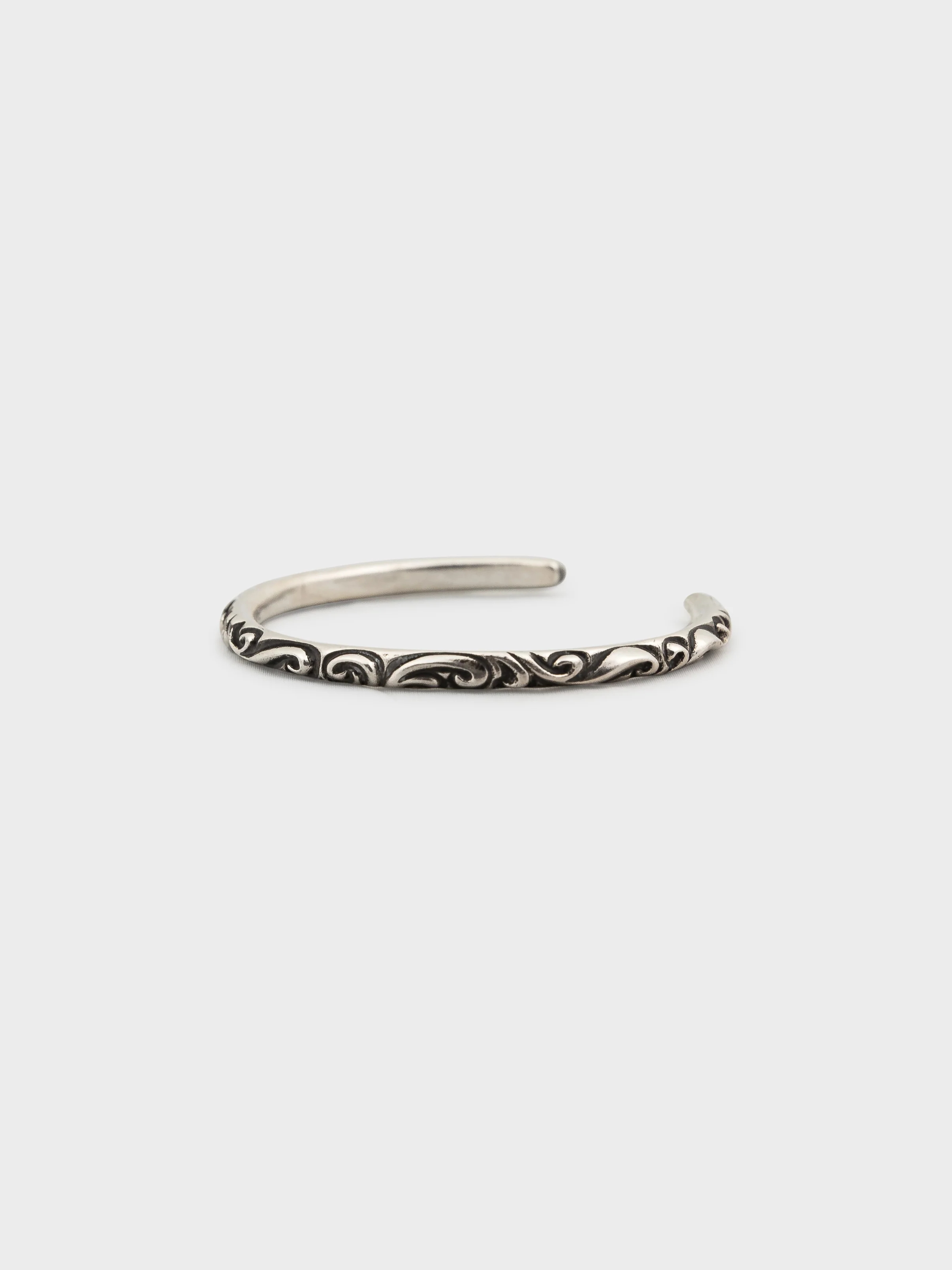 Scroll Bangle Bracelet - Image 2
