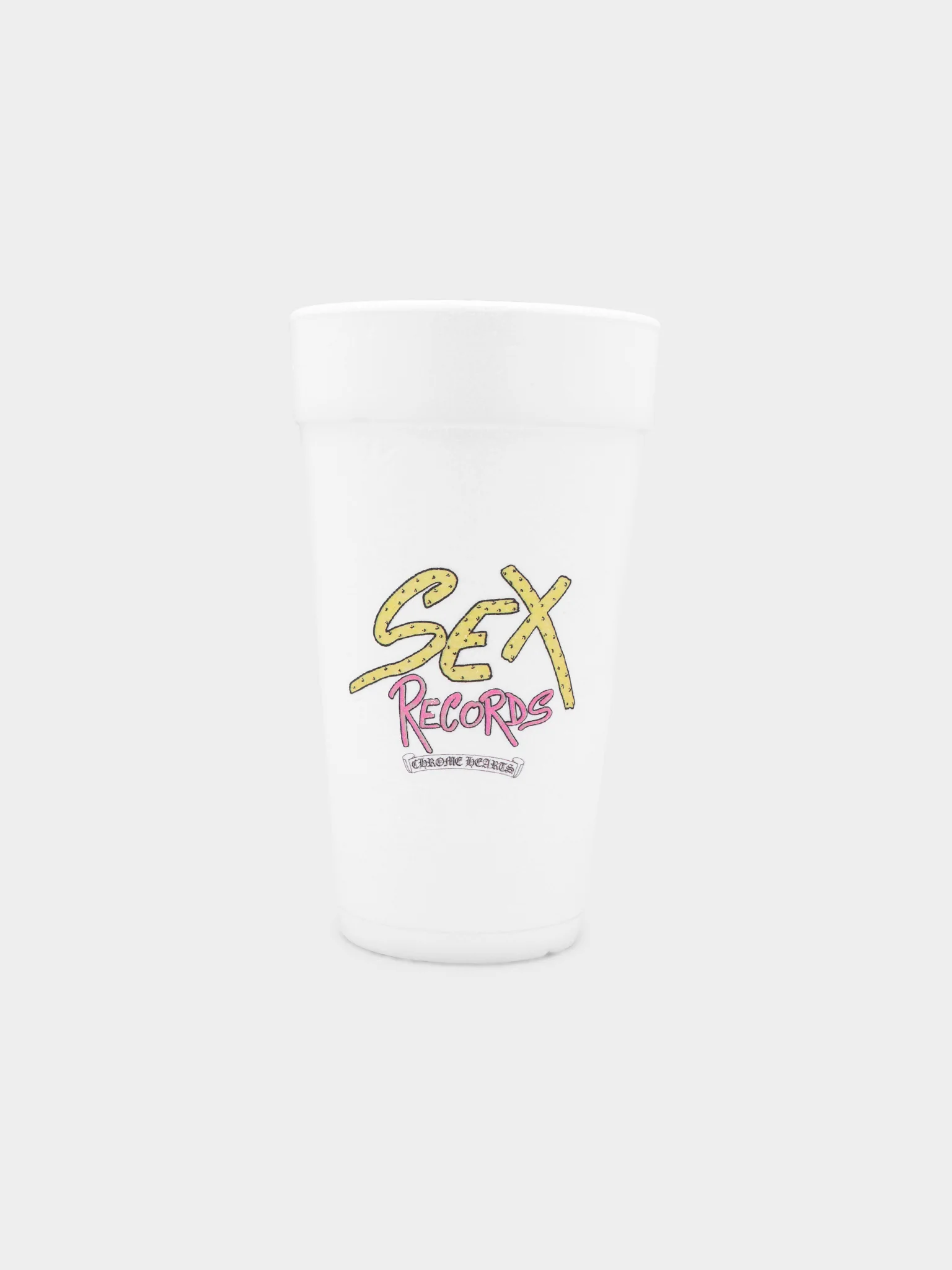 Sex Records Styrofoam Cup