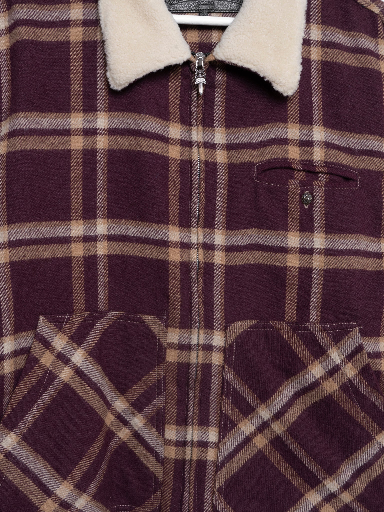 Shearling Flannel Jacket - Image 2