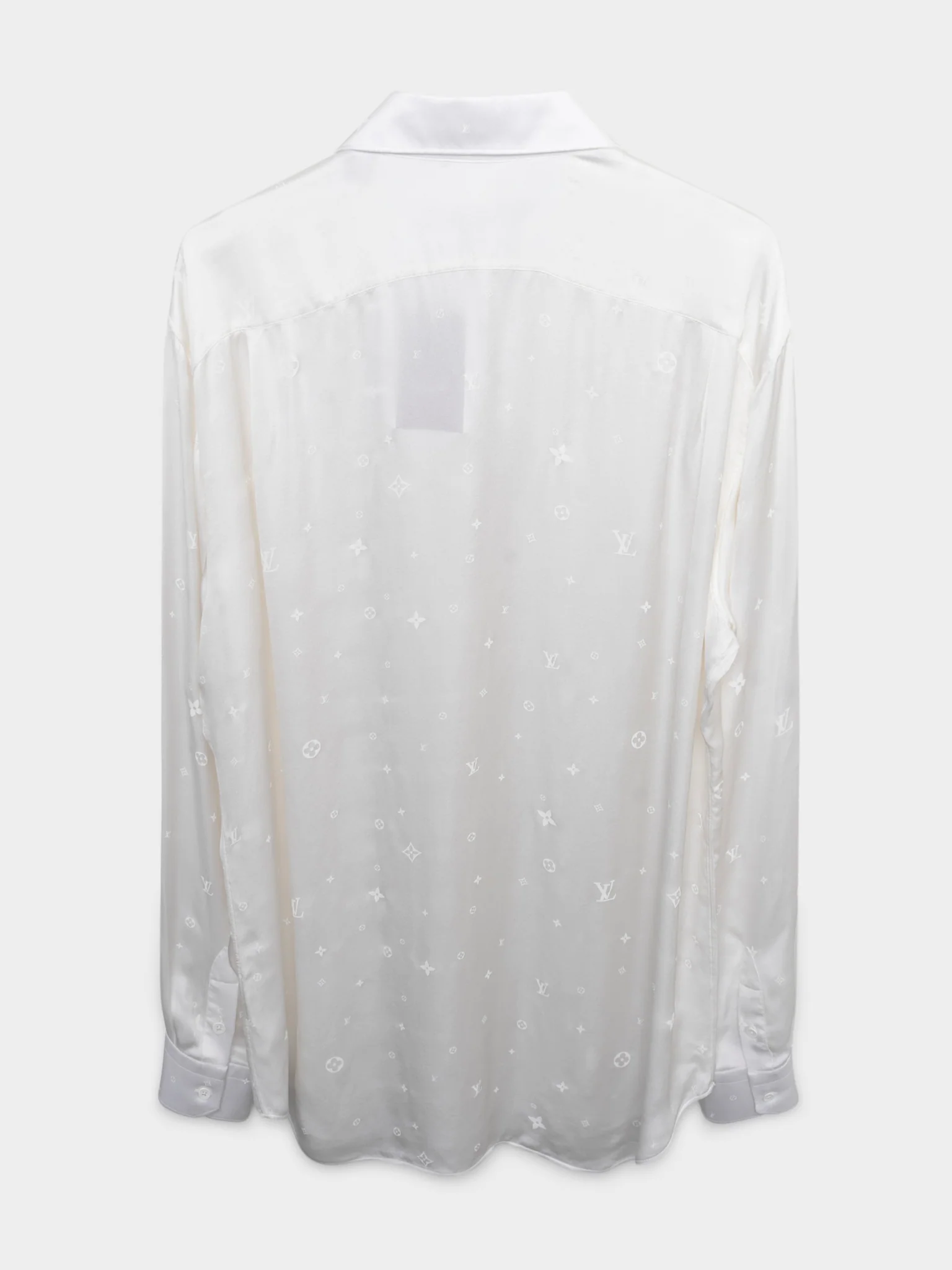Silk Monogram Shirt - Image 3