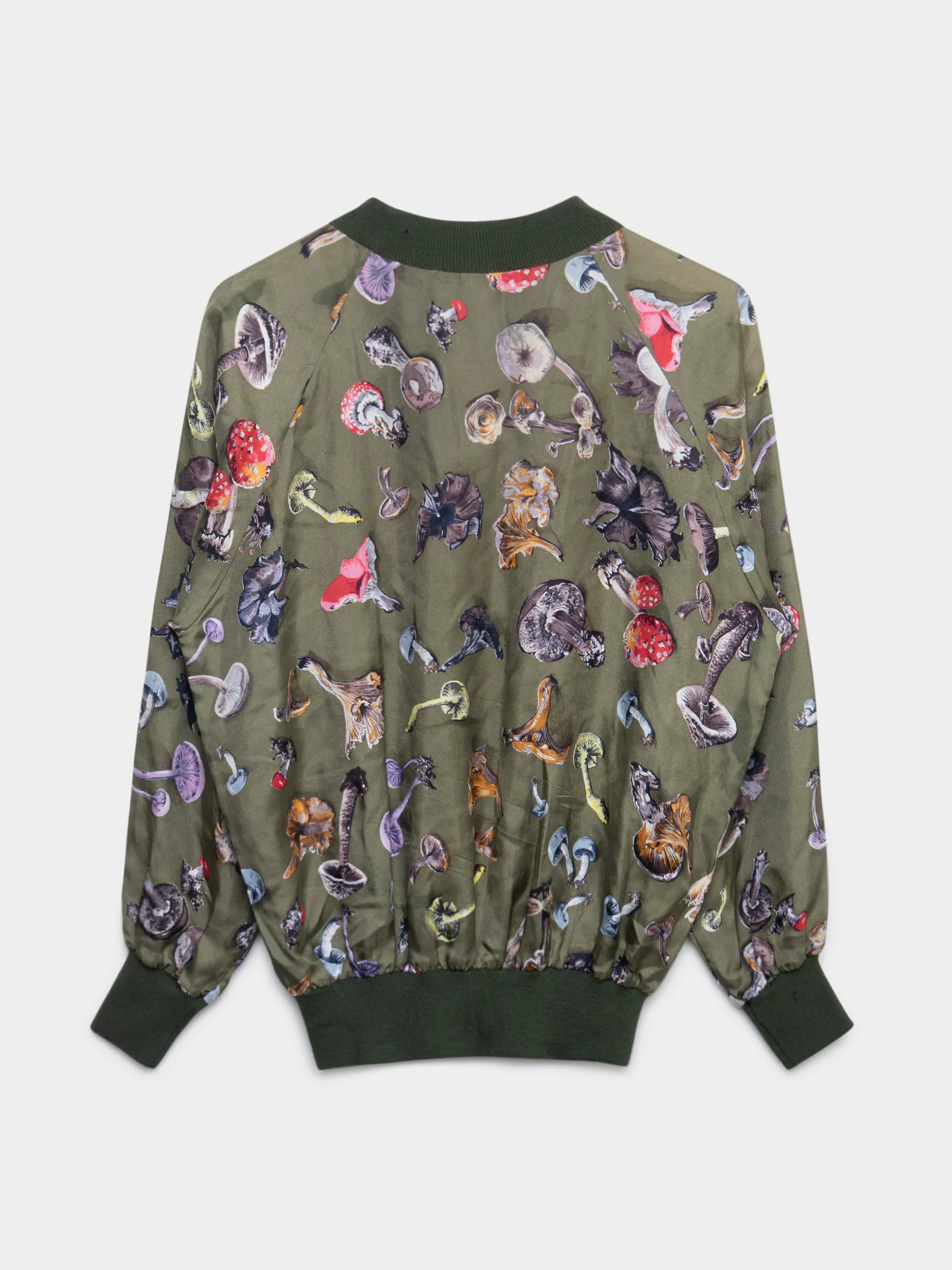 Silk Mushrooms Crewneck Sweater - Image 3