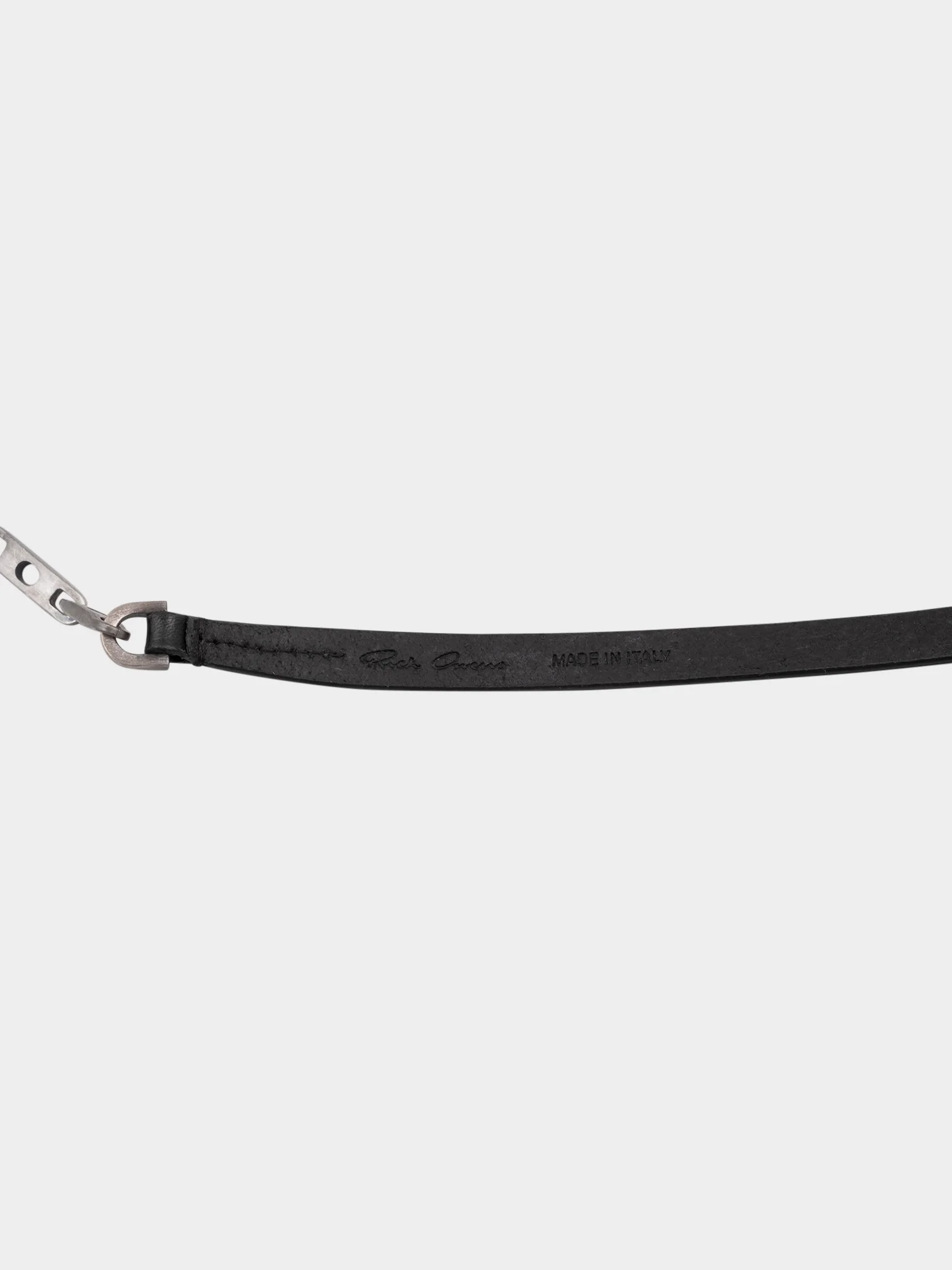 Silver & Leather Choker - Image 3