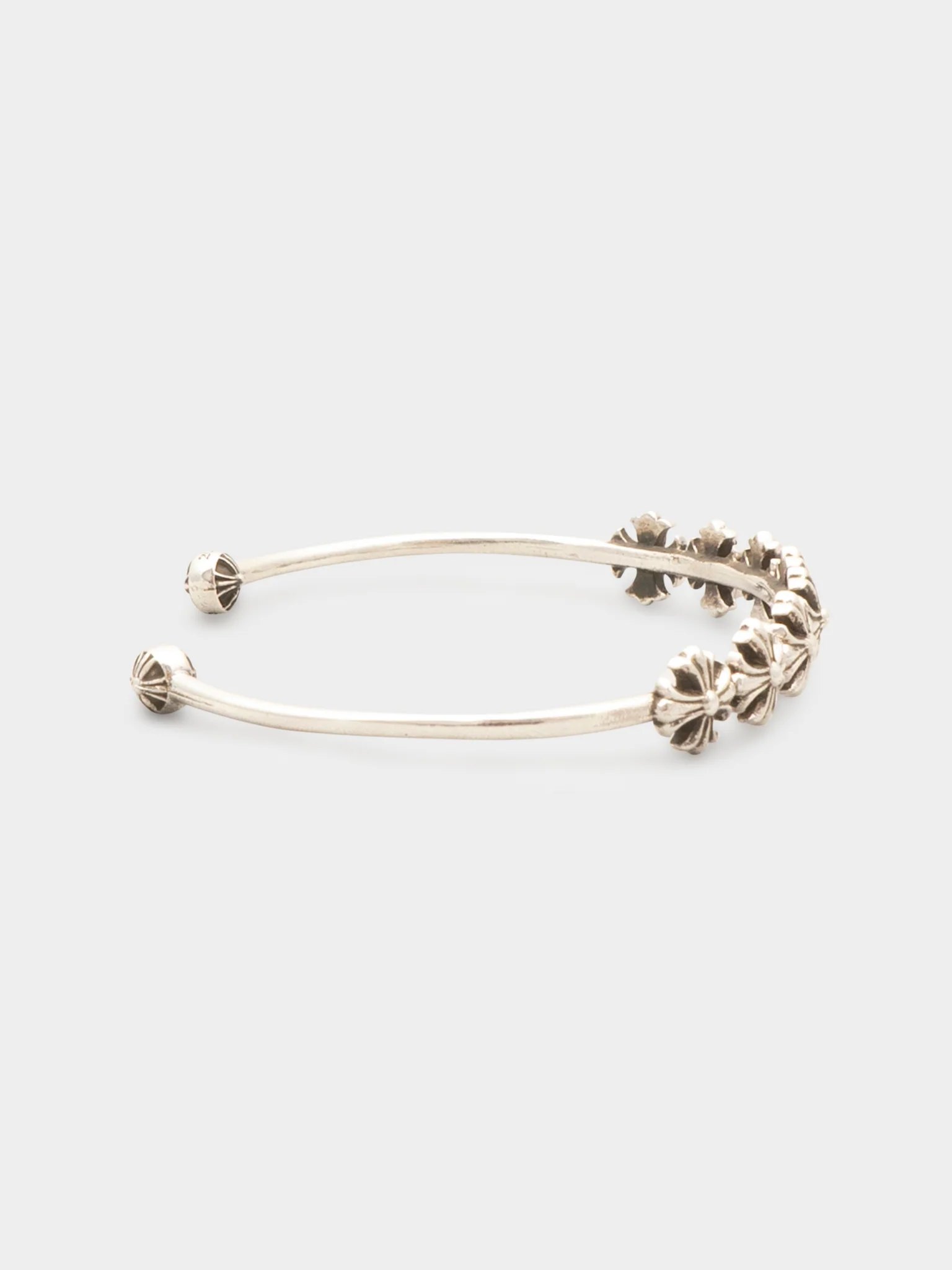 Skinny Plus Bangle Bracelet - Image 4