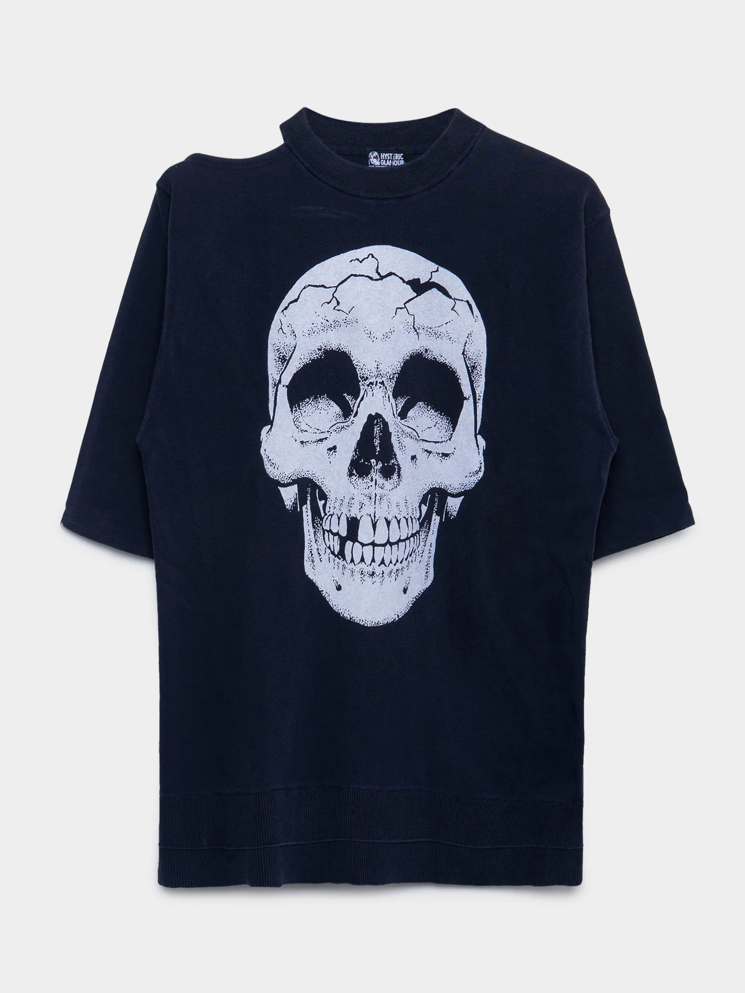 Skull Cutout T-shirt