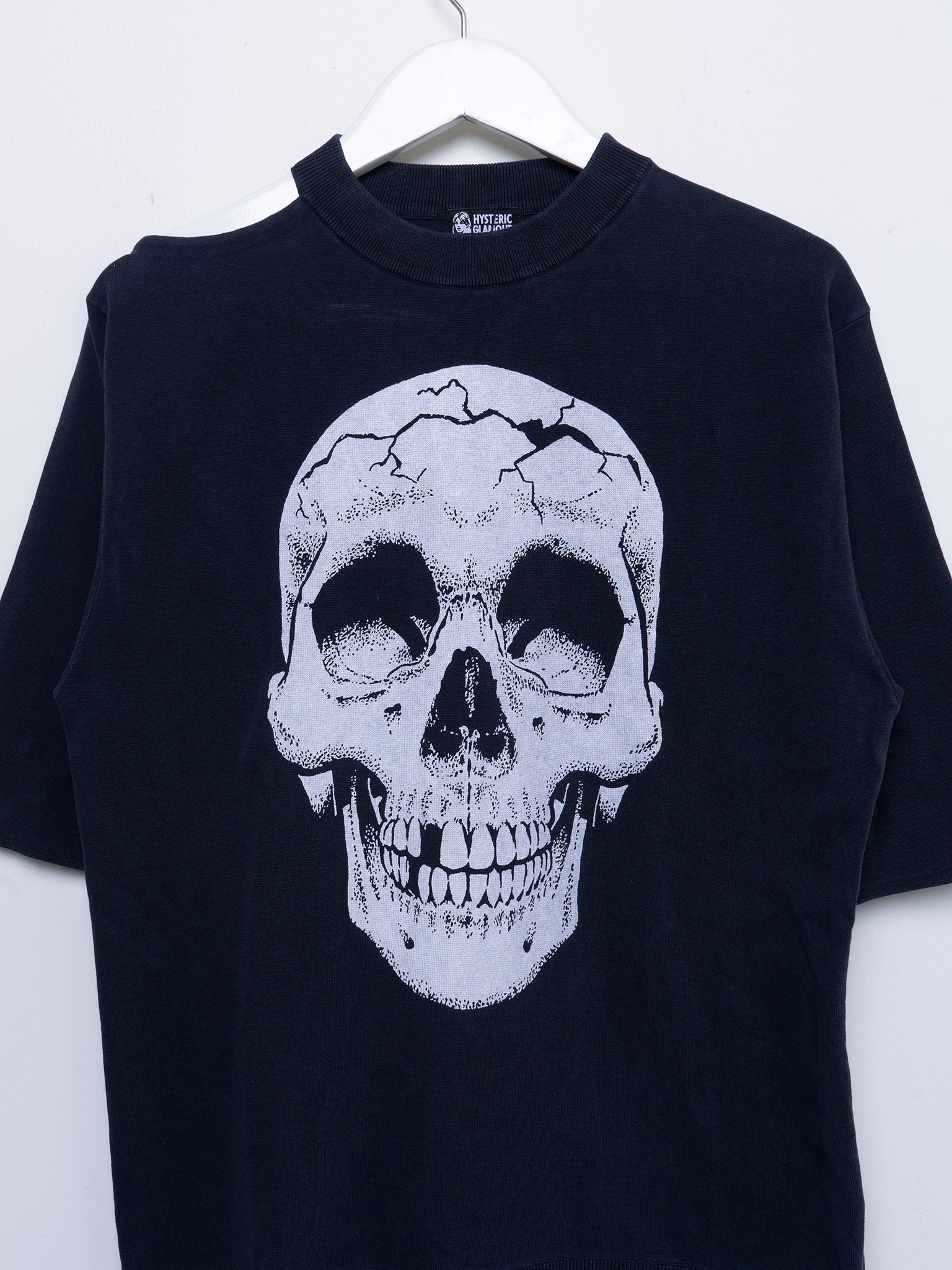 Skull Cutout T-shirt - Image 2