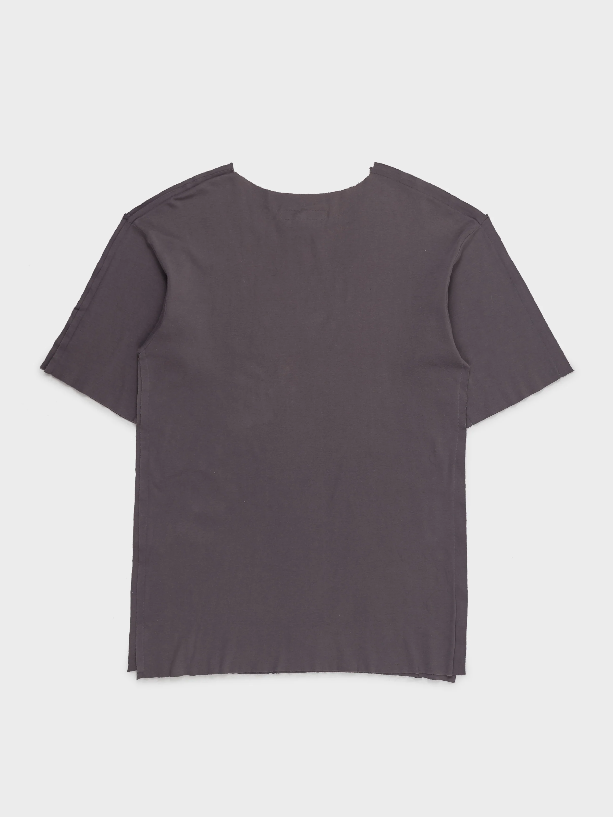 'Radioactivity' Raw Hem Skull Logo Tee - Image 3