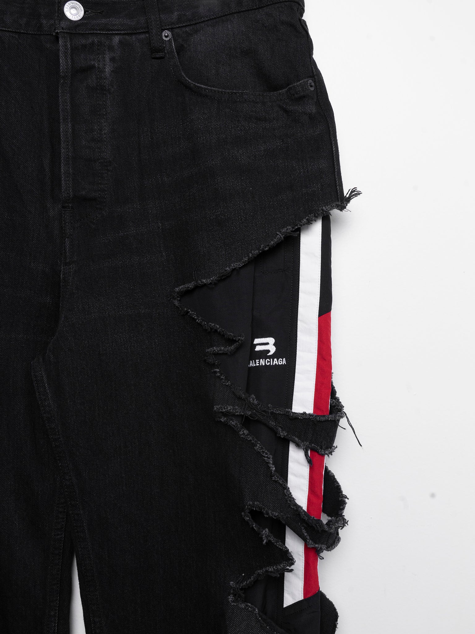 Slashed Sporty B Denim - Image 2