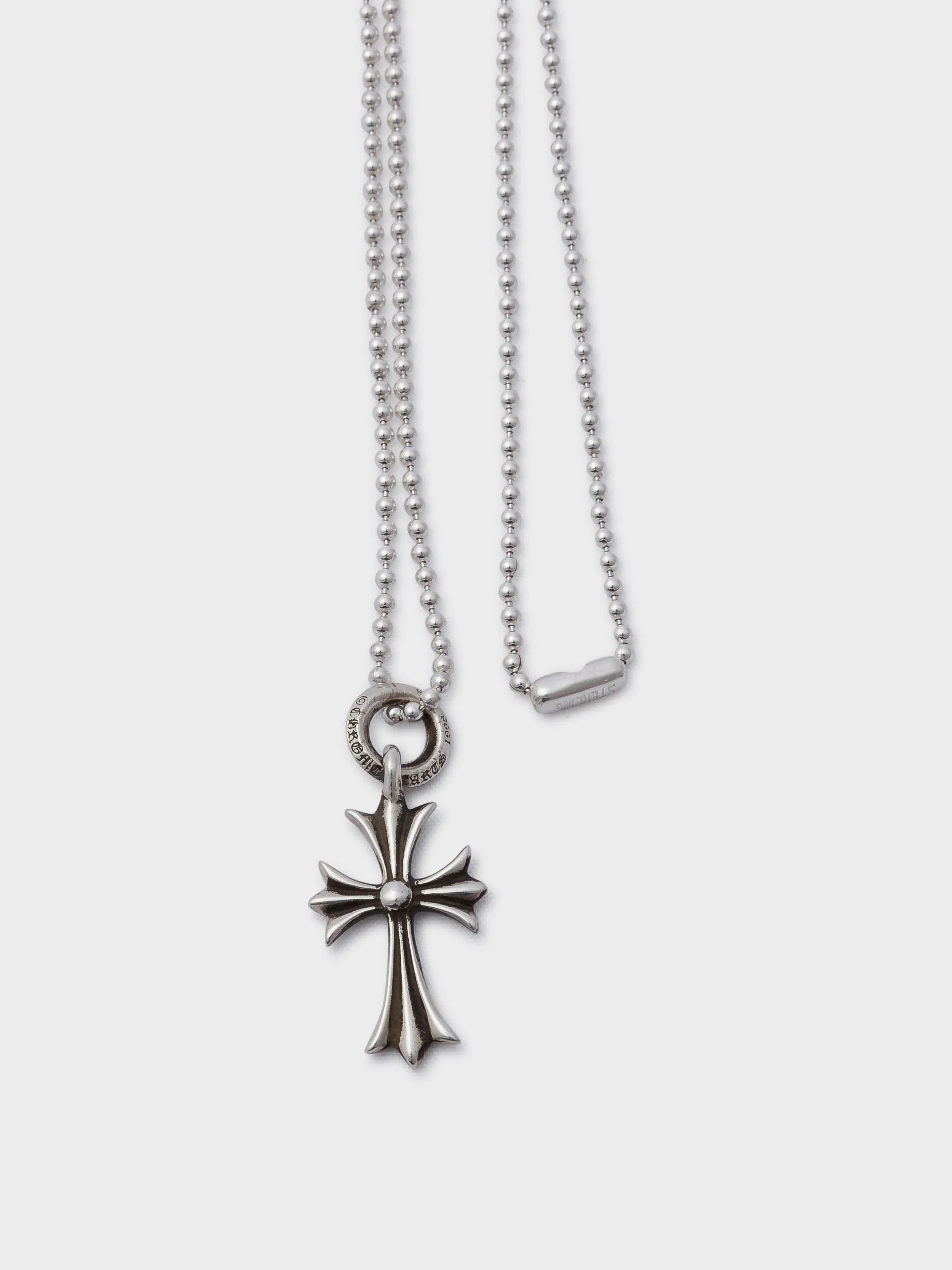 Tiny CH Cross Pendant - Image 2