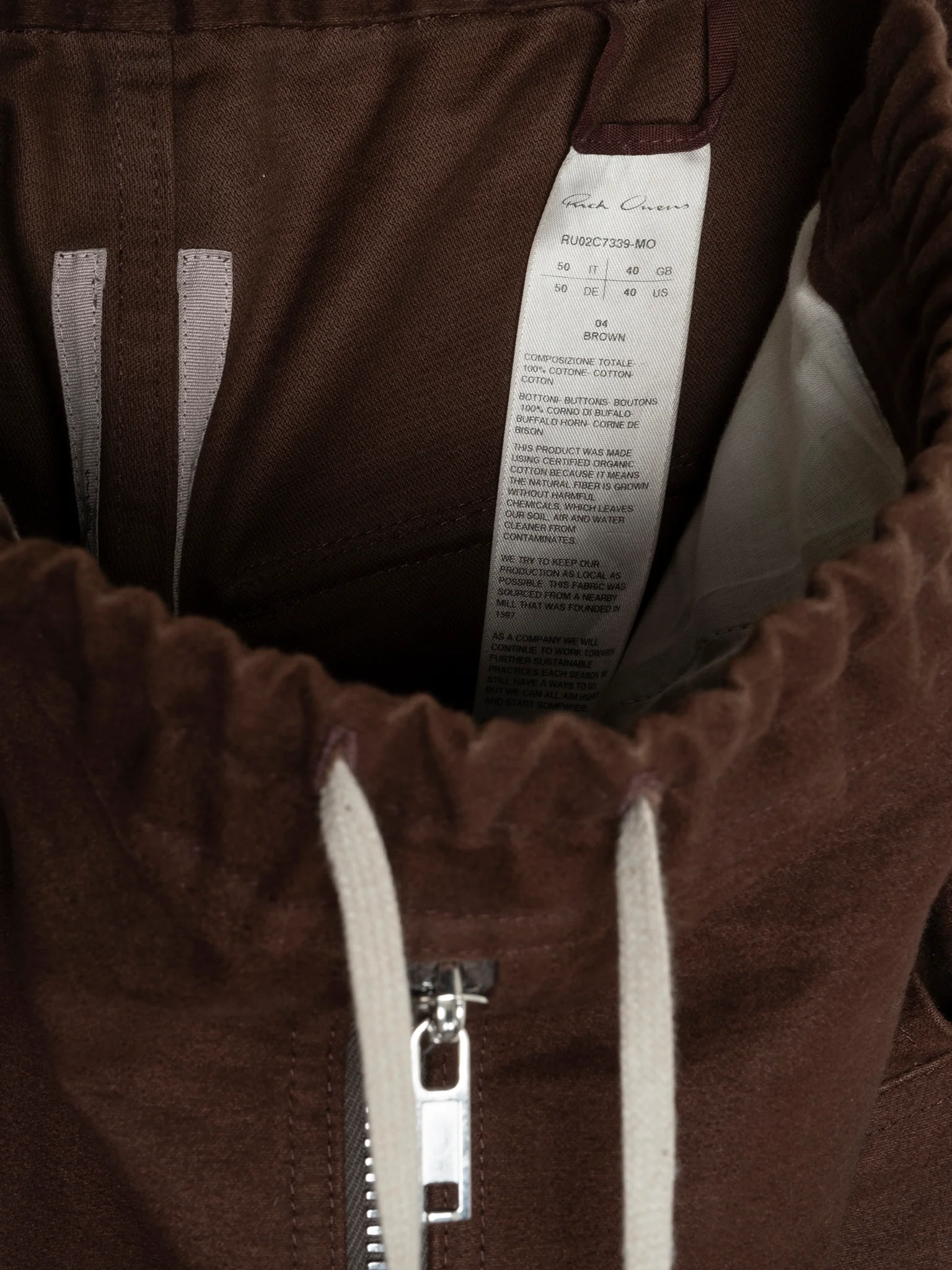 'Luxor' Moleskin Bela Cargos - Image 4