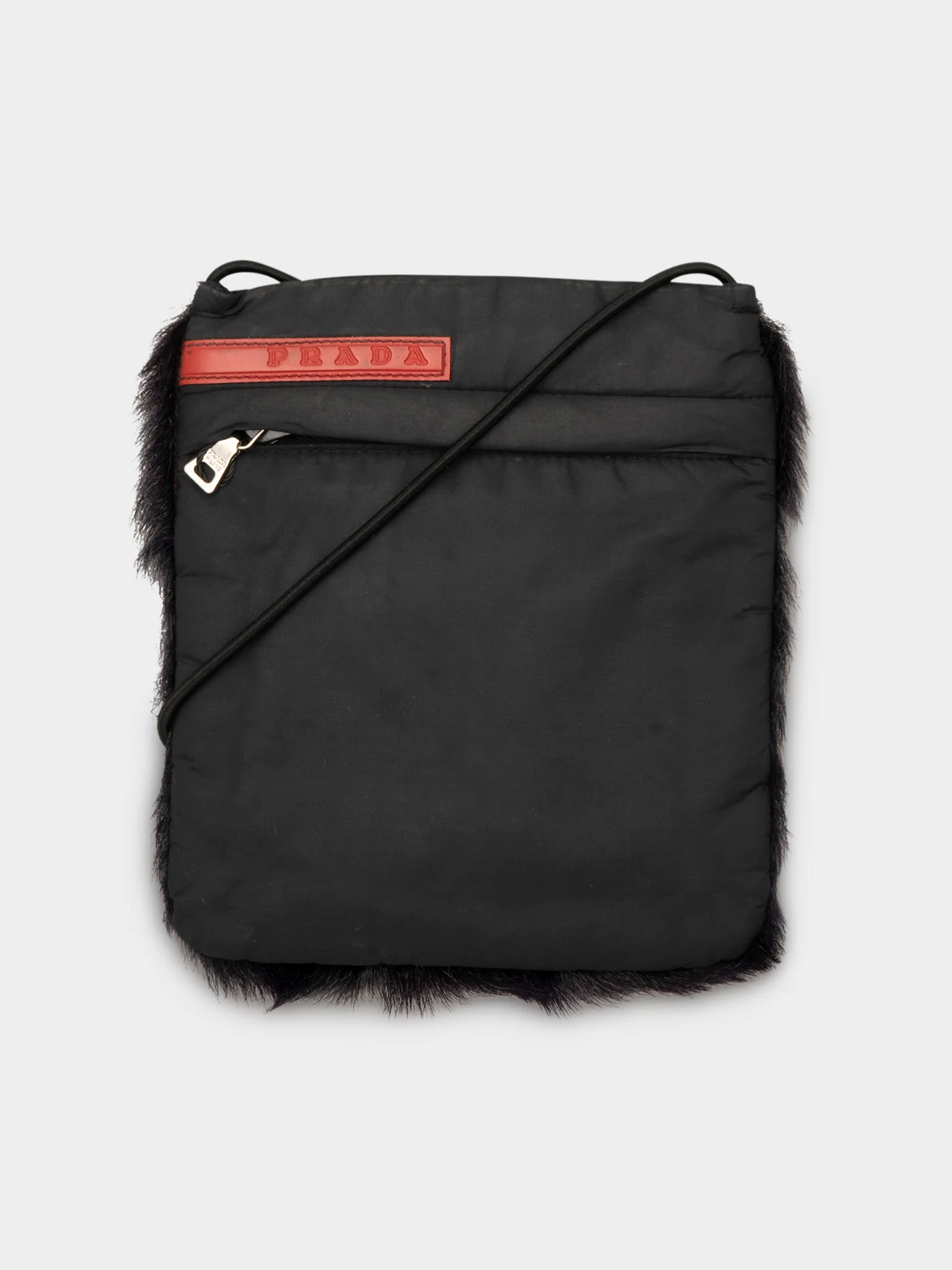 Sport Purple Rabbit Fur Bag - Image 2