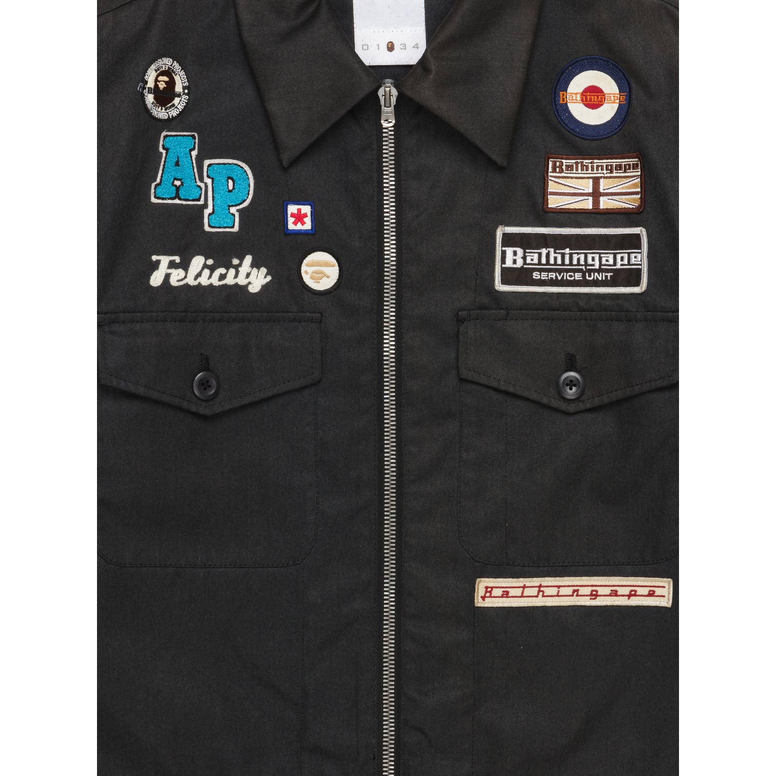 SS00 Patchwork Mechanic Jacket - Image 3
