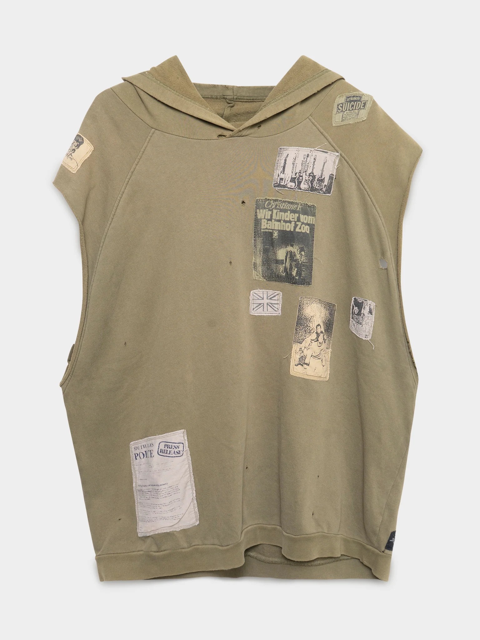 SS01 'Riot' Sleeveless Hoodie
