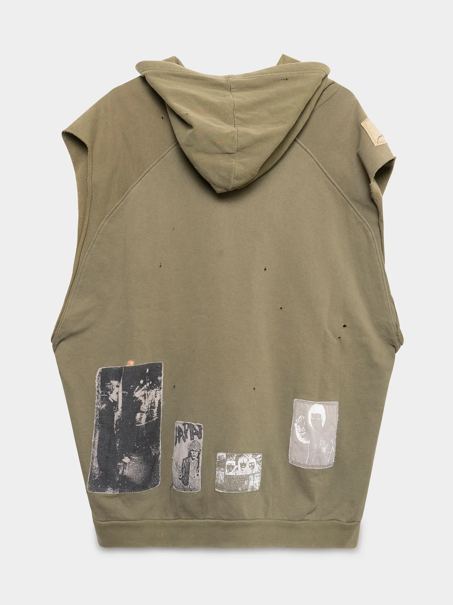 SS01 'Riot' Sleeveless Hoodie - Image 2