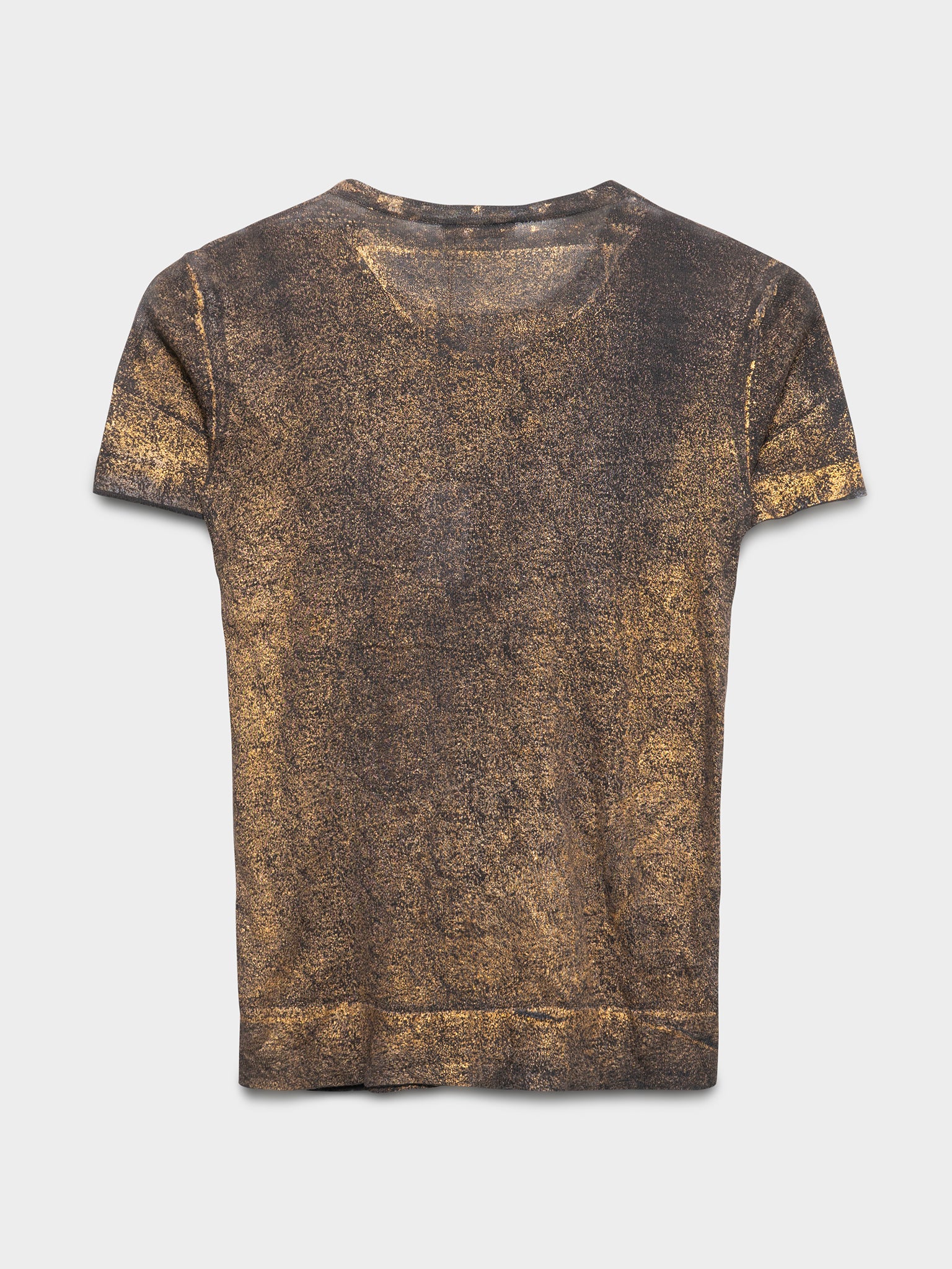 SS07 Gold Foil Shirt - Image 2