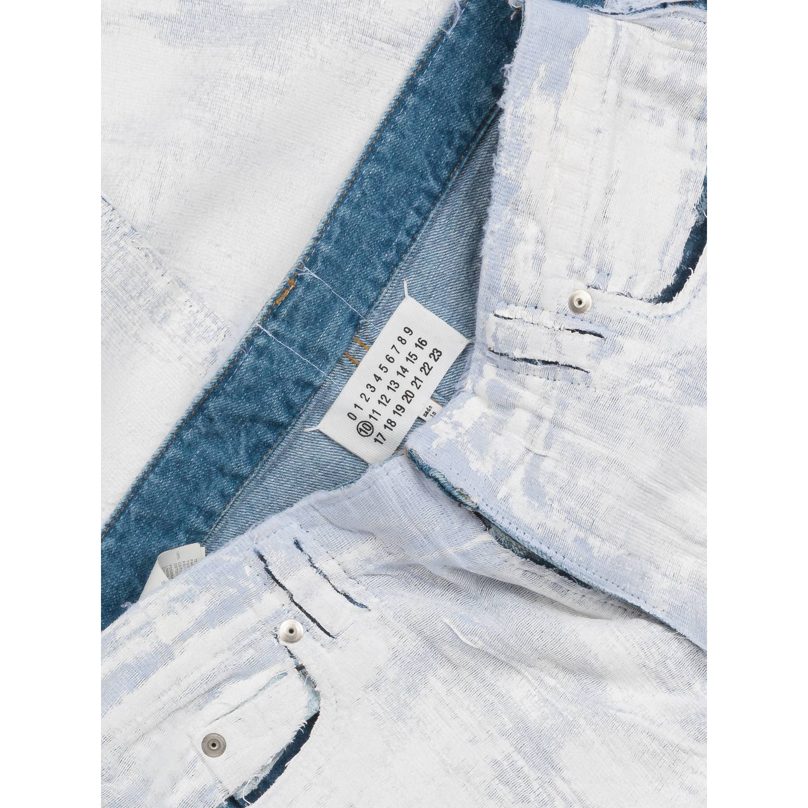 SS16 Cracked Paint Jeans - Image 3