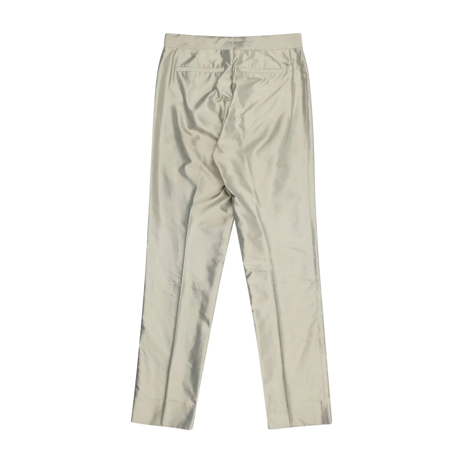 Tom Ford Champagne Silk Dress Pants - Image 3