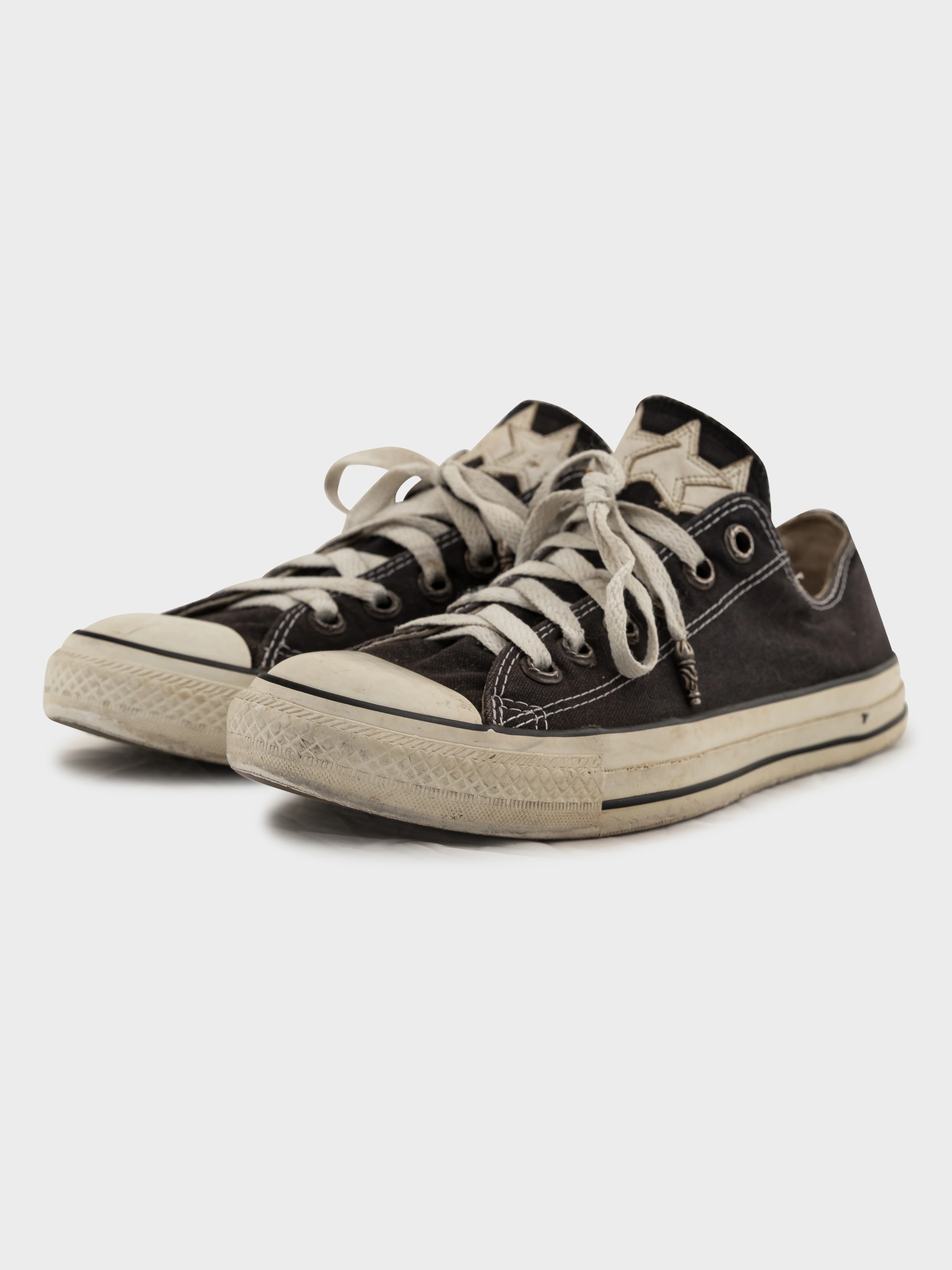 Star Patched Converse Lows