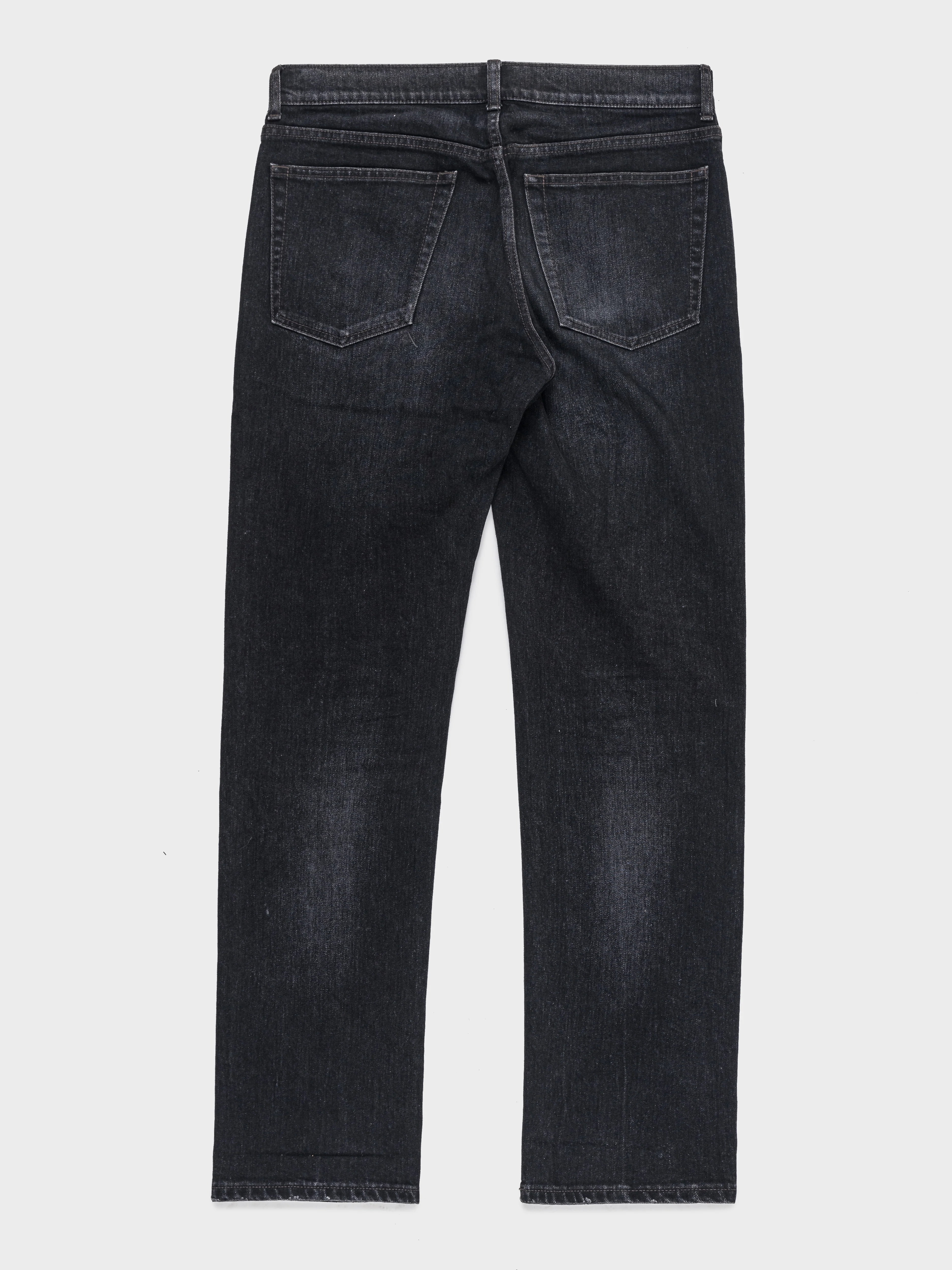 Straight Fit Black Denim - Image 2