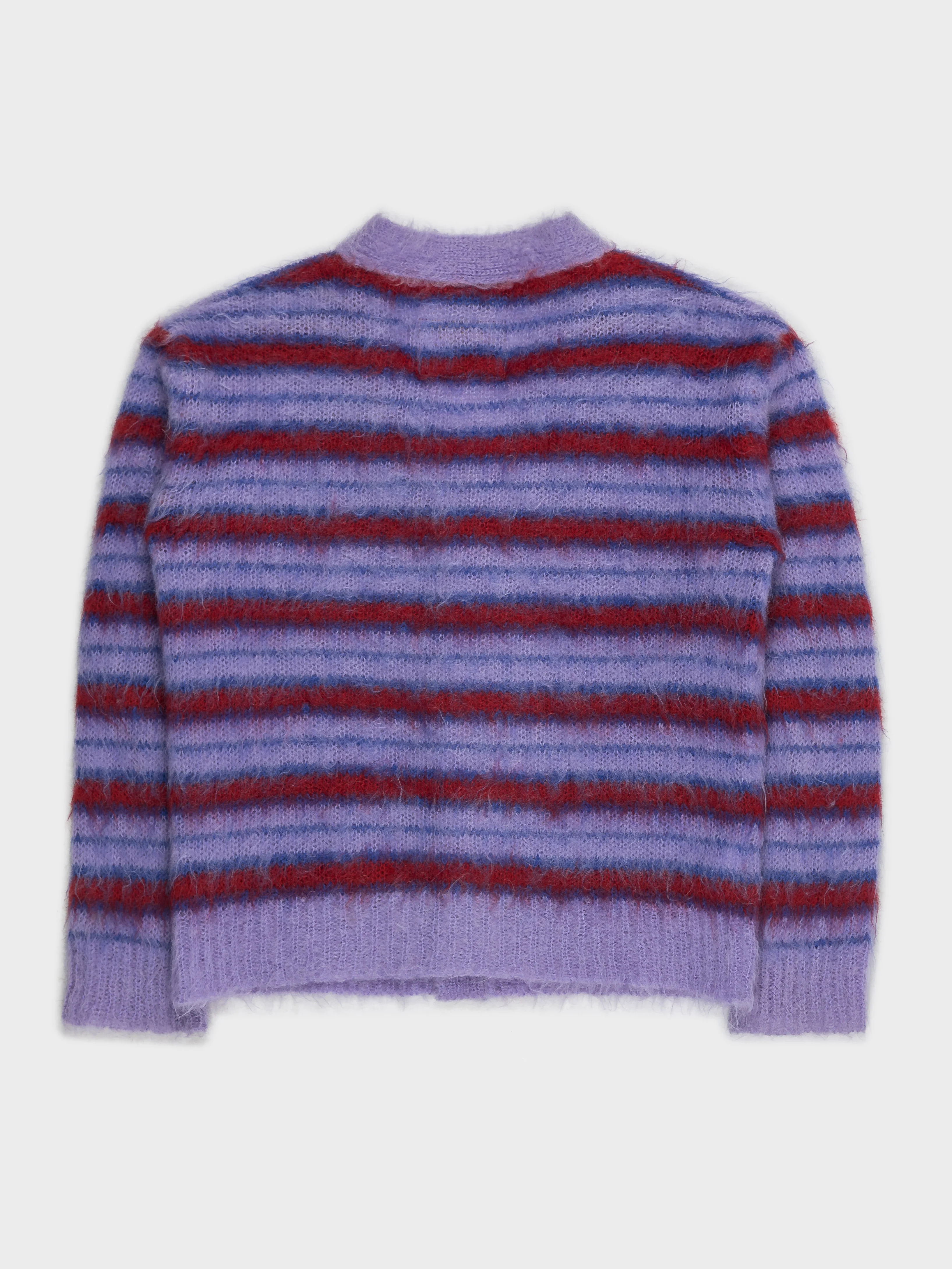 Striped Mohair Cardigan - Image 3