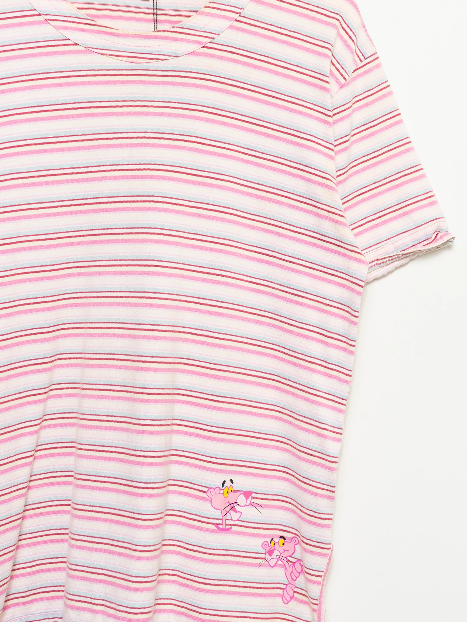 Striped Pink Panther T-Shirt - Image 2
