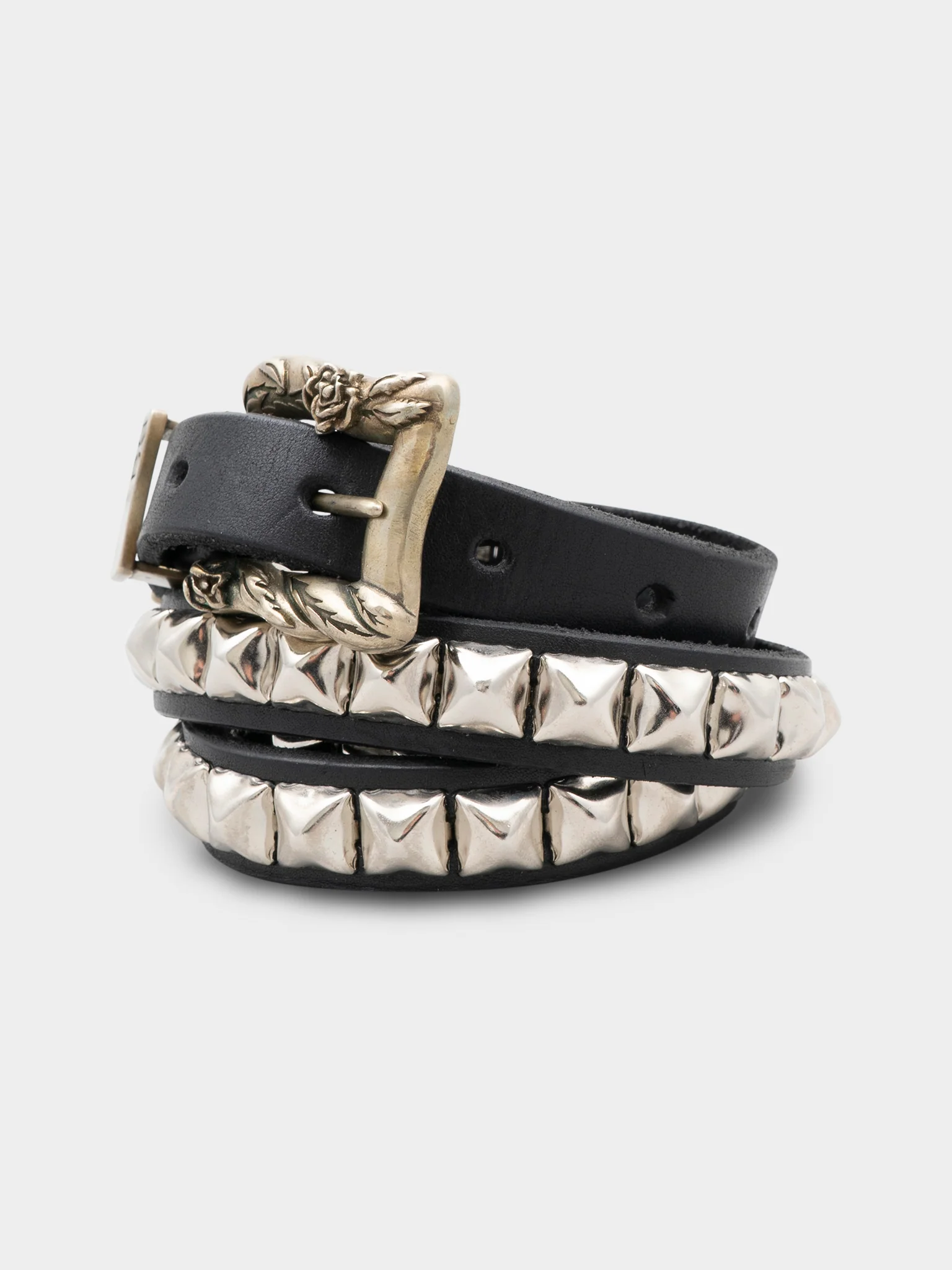 Studded Leather Belt - Image 2