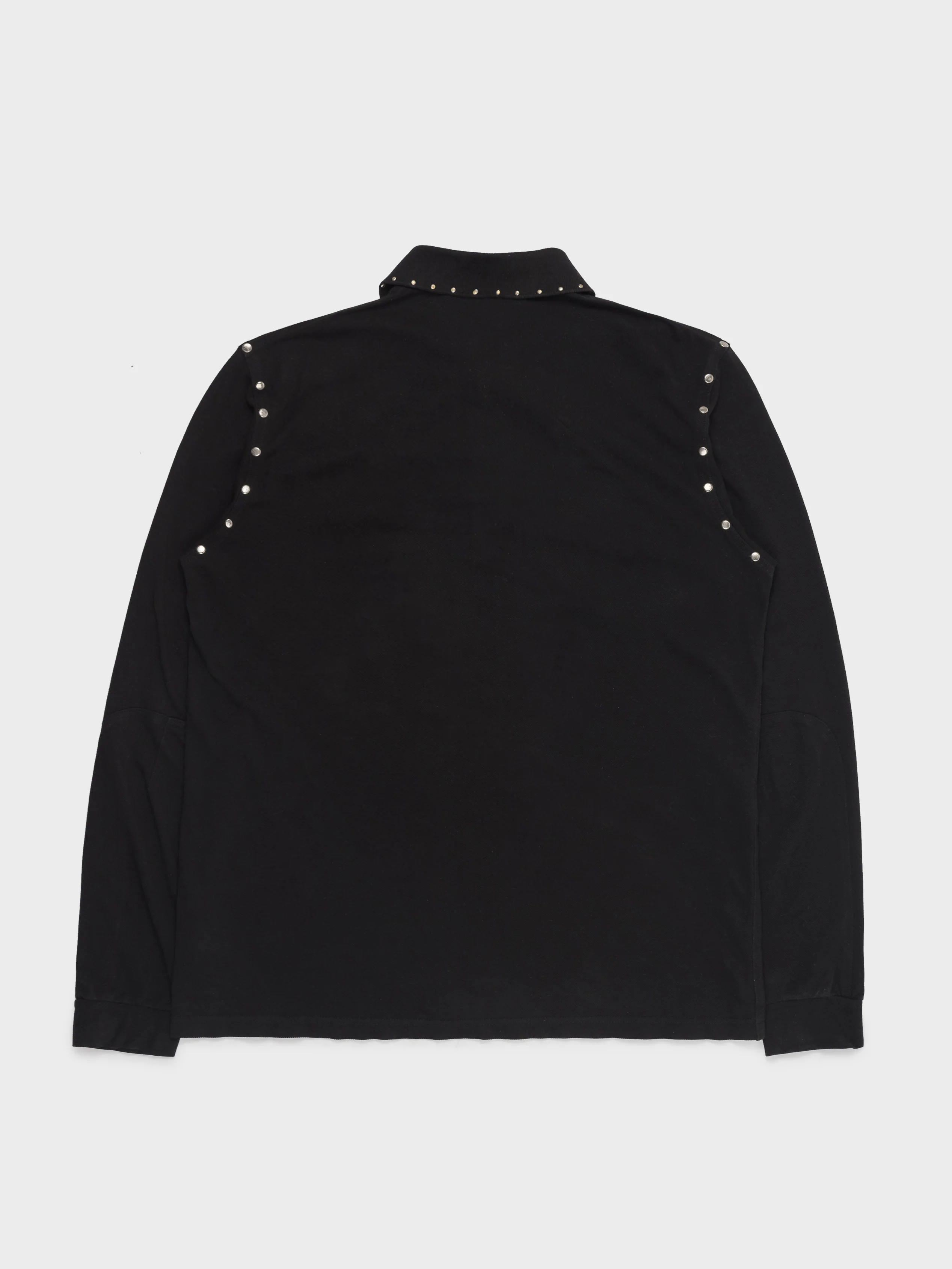 Studded Long Sleeve Polo - Image 3