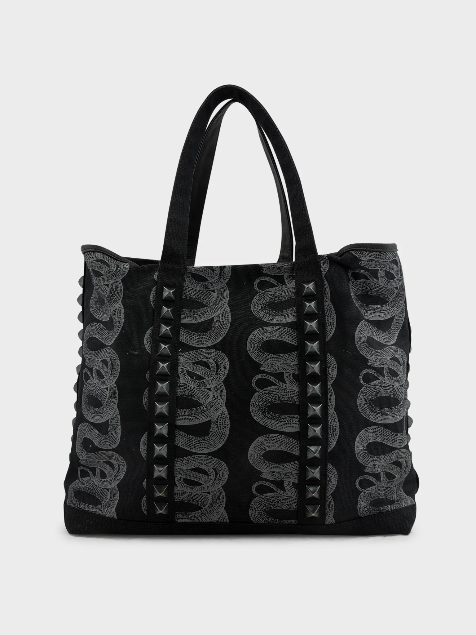 Studded Snake Tote Bag - Image 5