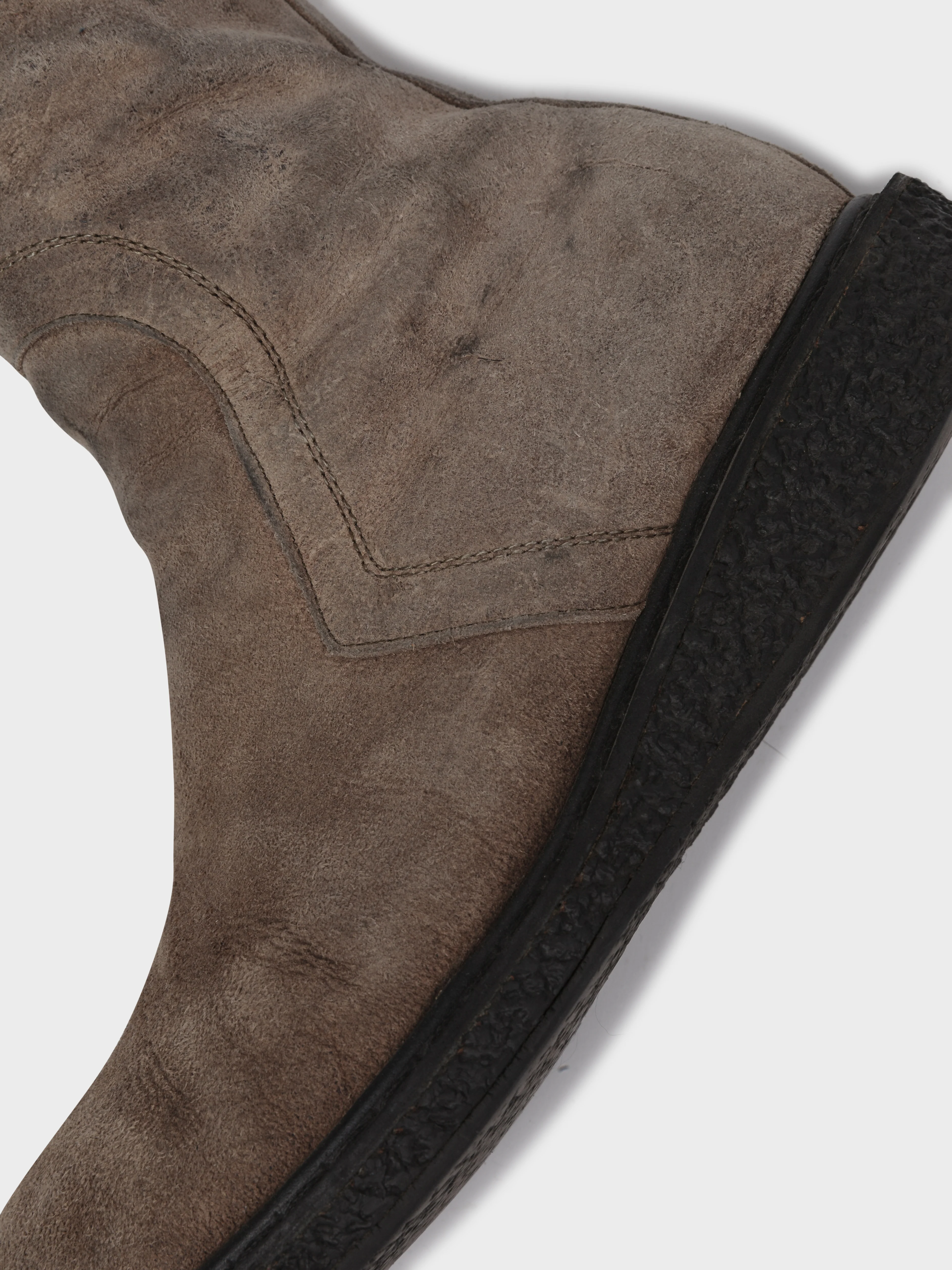 Suede Creeper Boots - Image 6