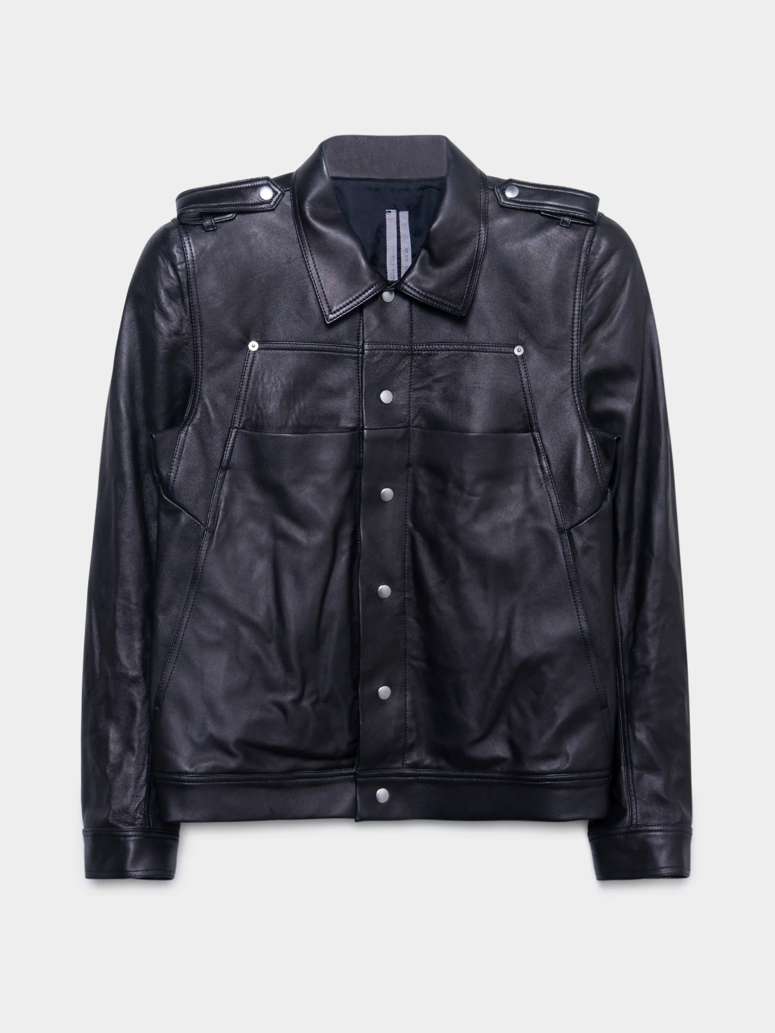 ‘Tecuatl’ Lamb Leather Jacket