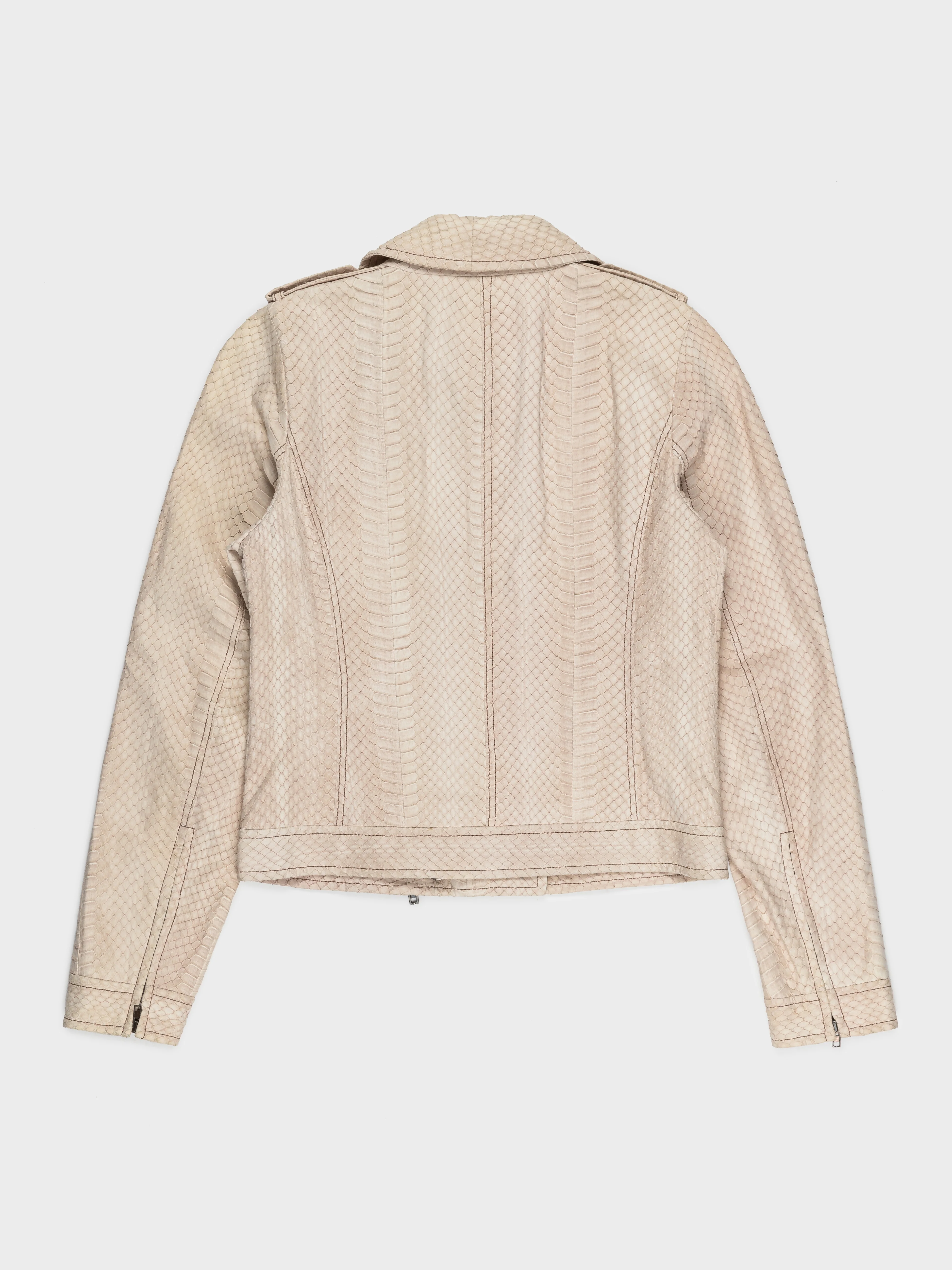 Rattlesnake Leather Jacket - Image 3