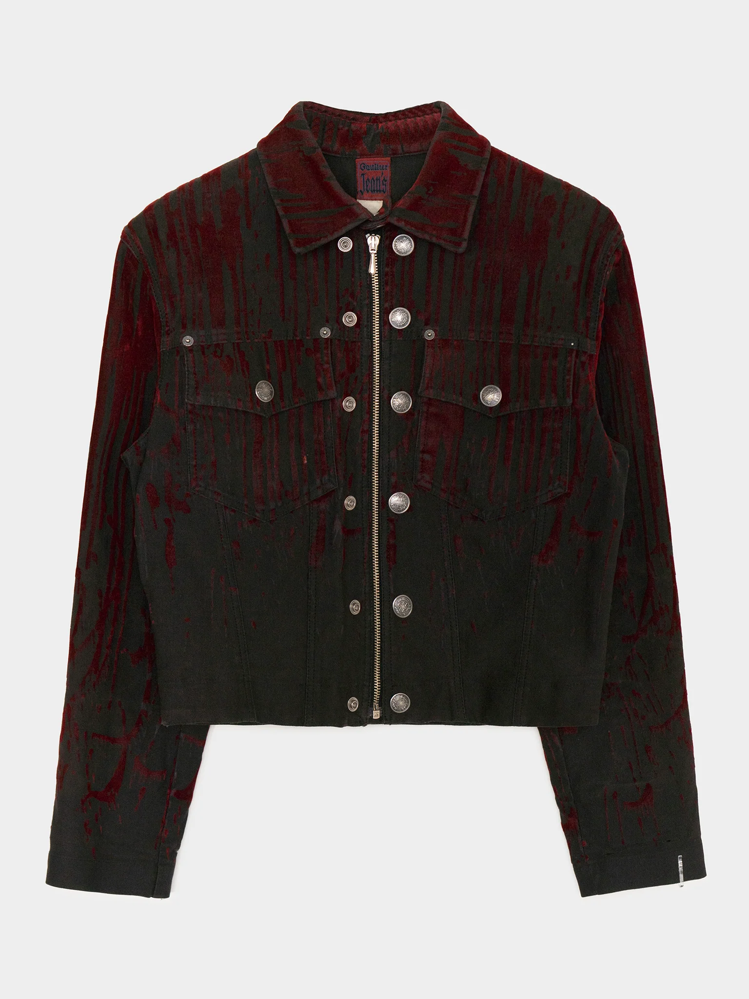 "The Vampyre" Blood Velour Jacket