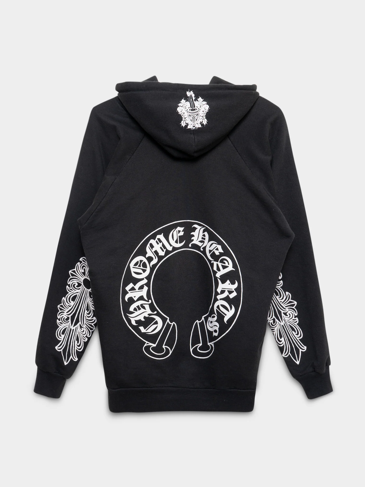 Thermal Floral Horseshoe Hoodie