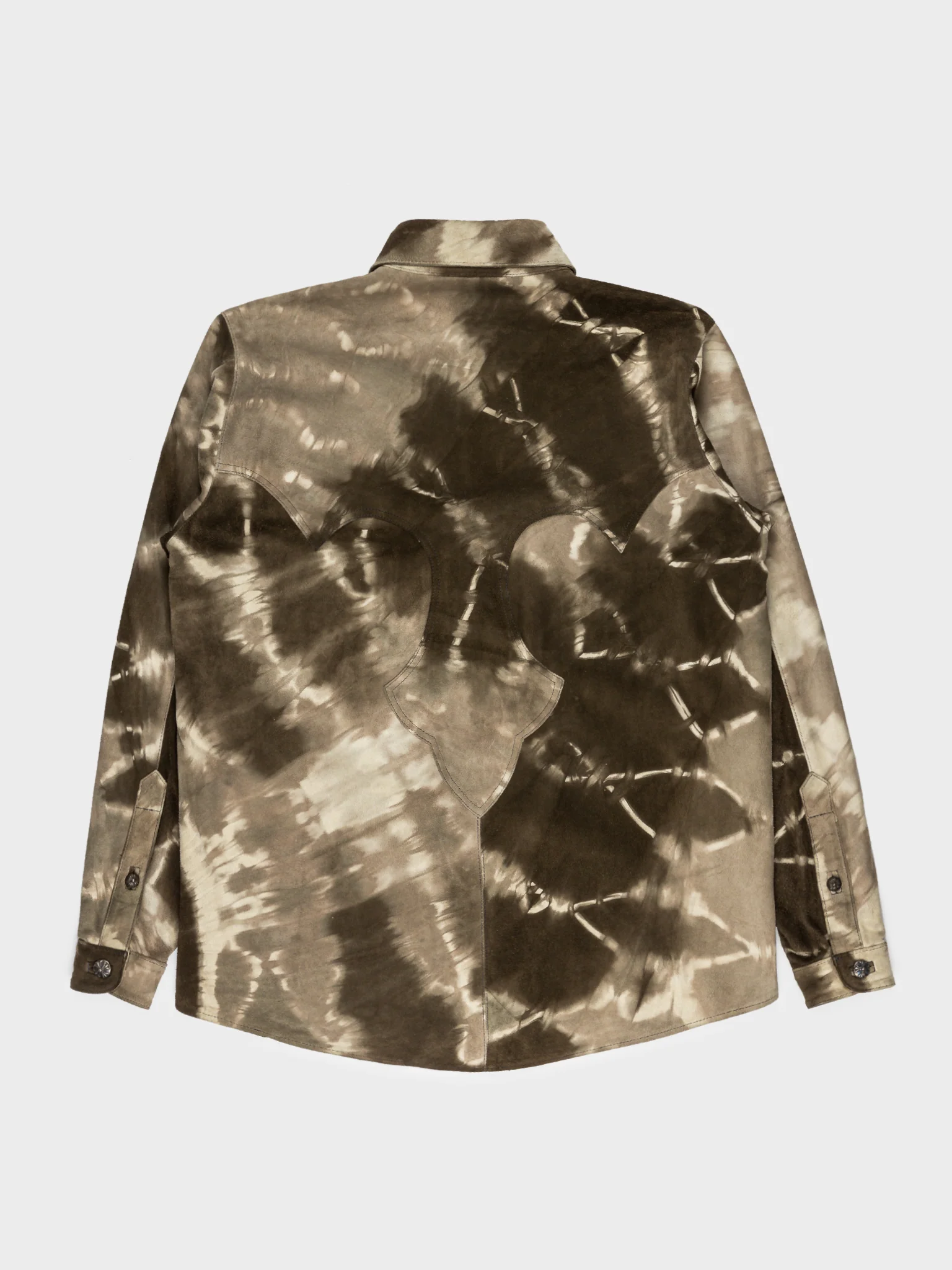 Tie Dye Suede Shirt - Image 3