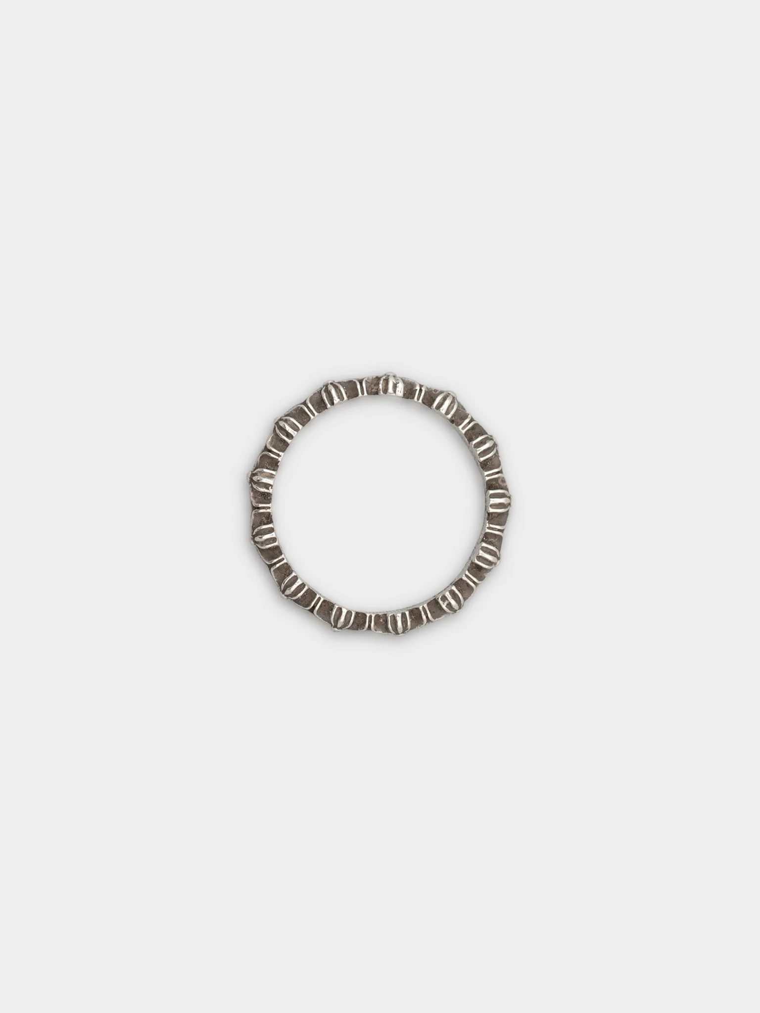 Tiny E Band Ring - Image 4