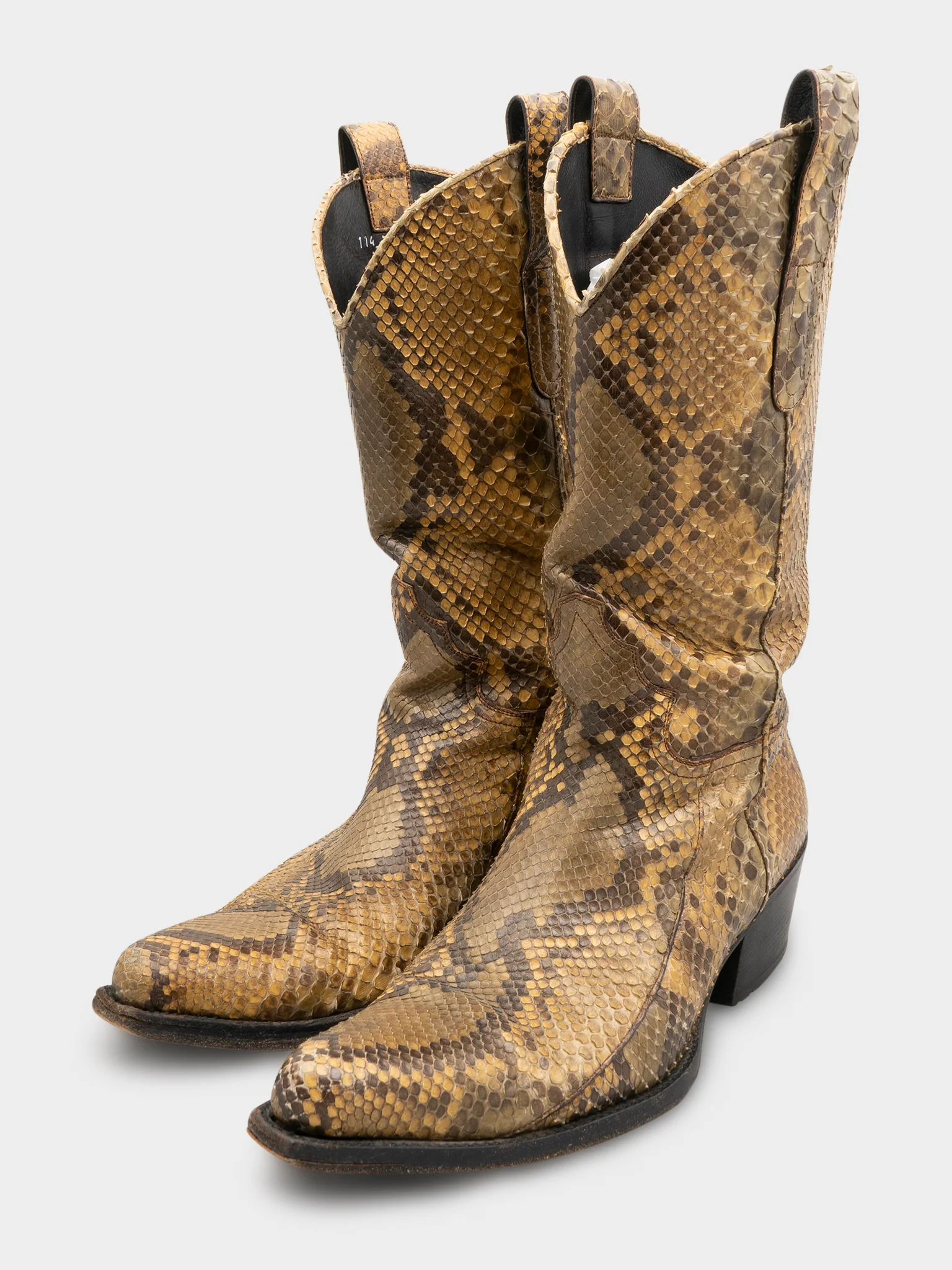 Tom Ford Snakeskin Boots