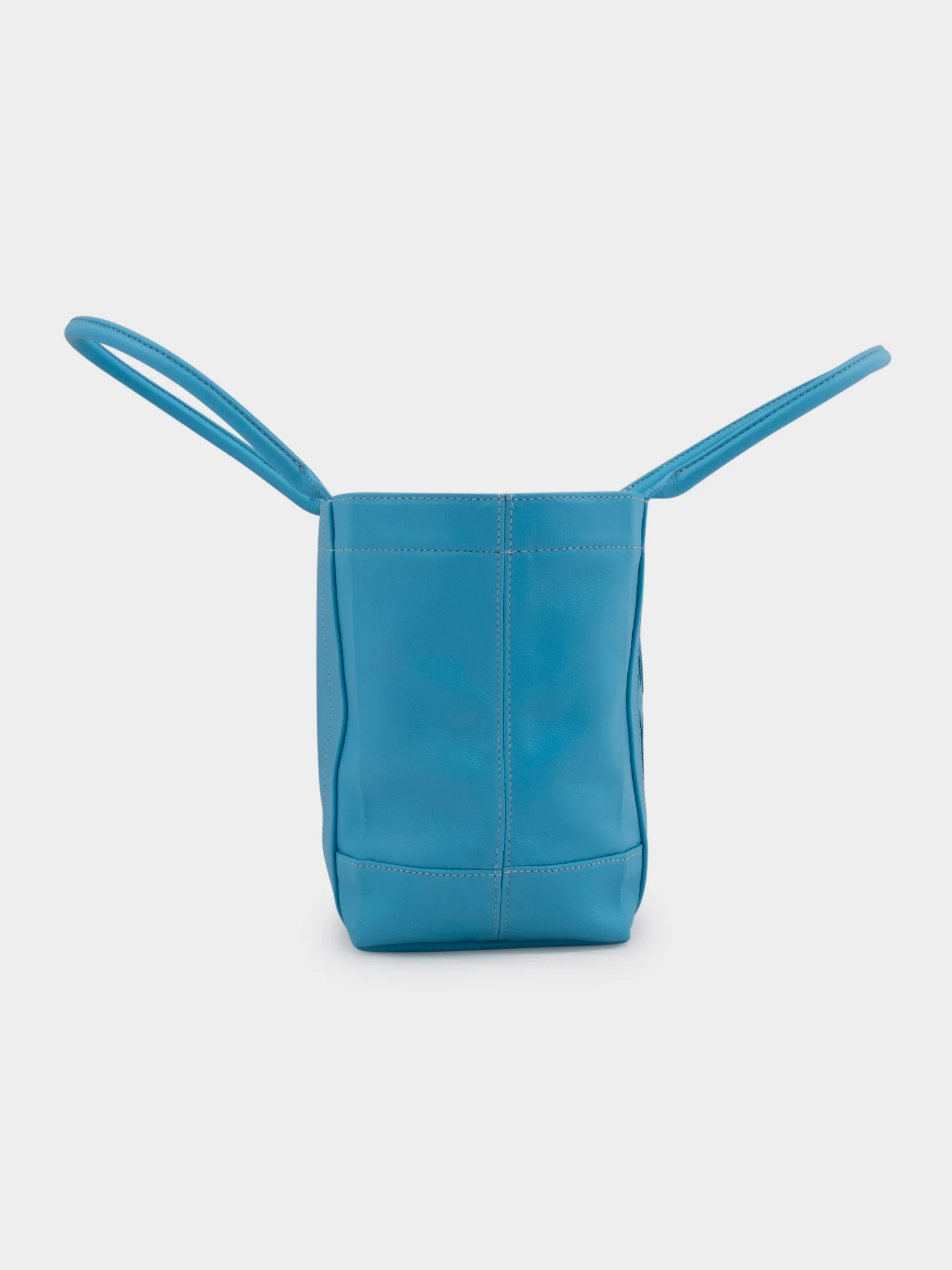 Triple Cross Patch Leather Tote Bag - Image 5