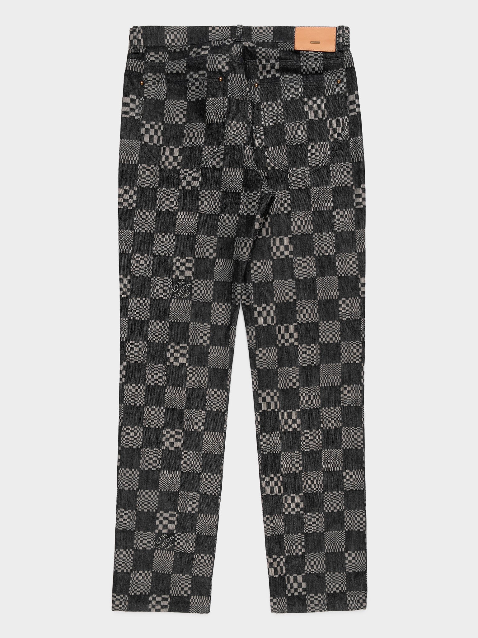 Distorted Damier Jeans - Image 2
