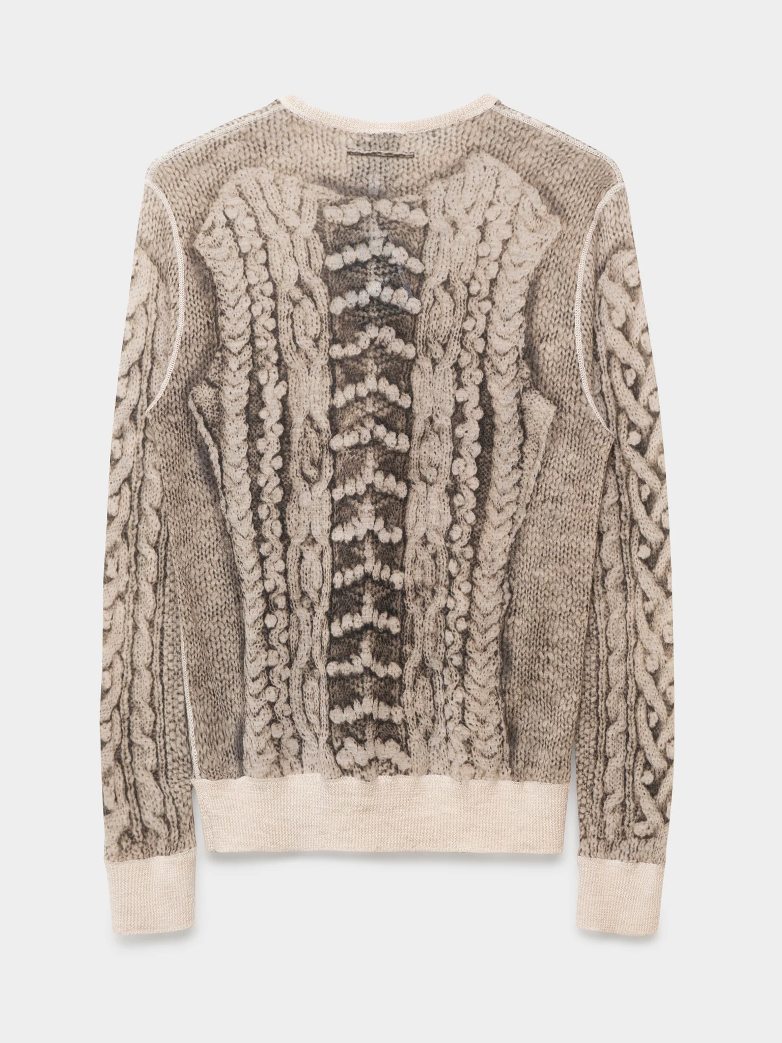 Trompe L’Oeil “Knit” Mesh Shirt - Image 2