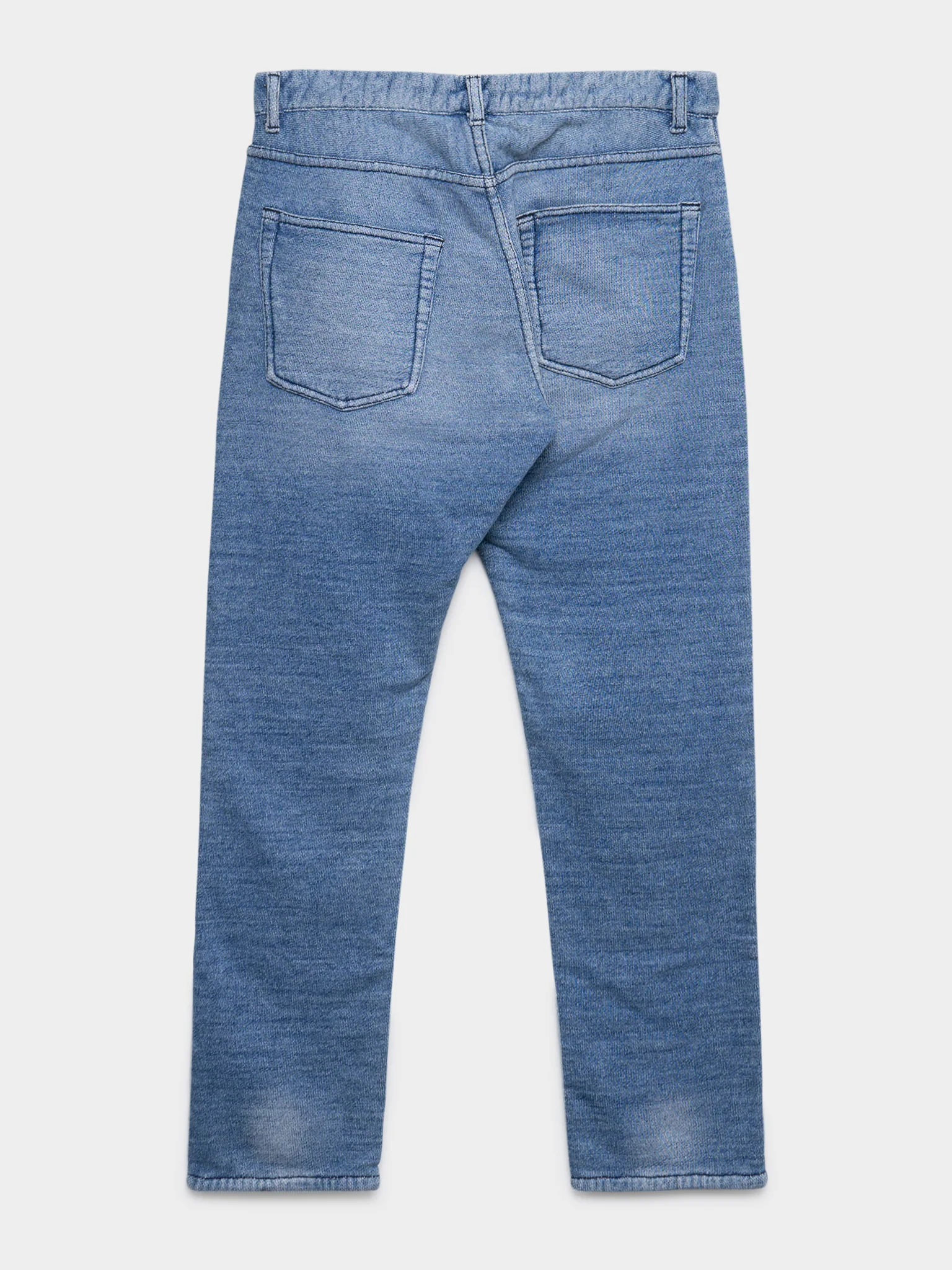 Trompe L’Oleil Denim Sweatpants - Image 4
