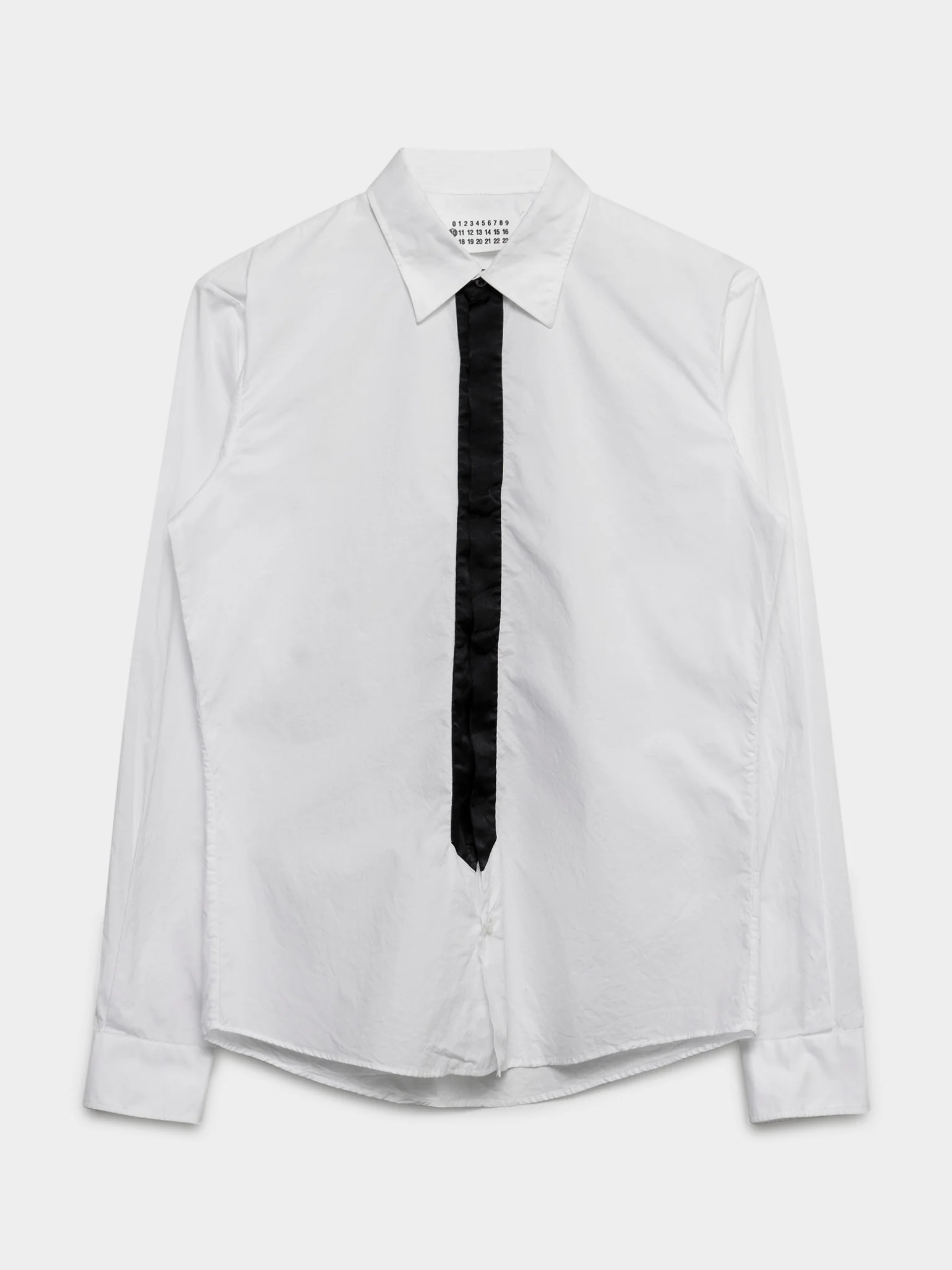Trompe L'Oeil Black Tie Shirt