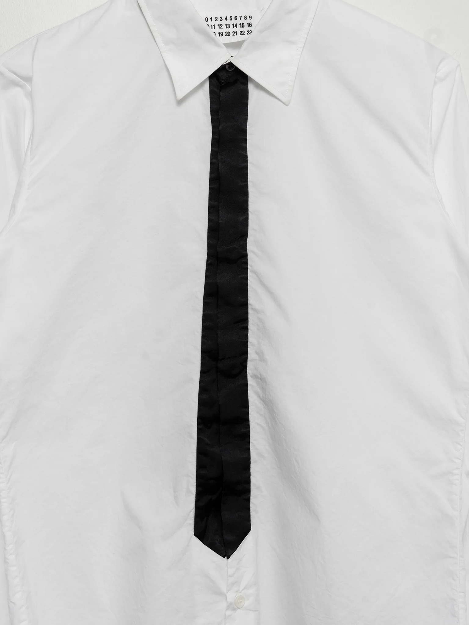 Trompe L'Oeil Black Tie Shirt - Image 2