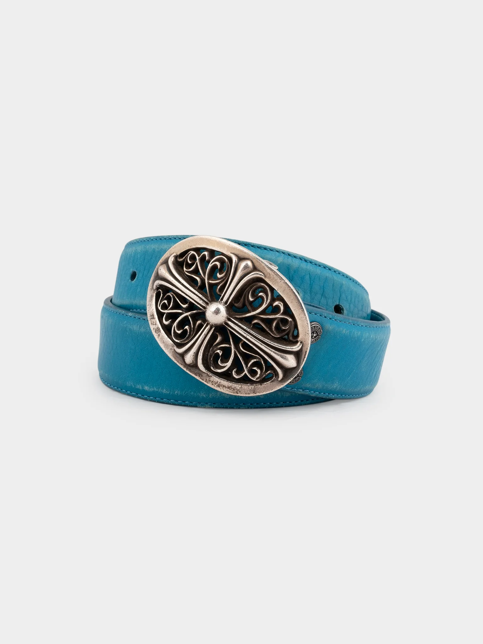 Turquoise Oval Cross Belt